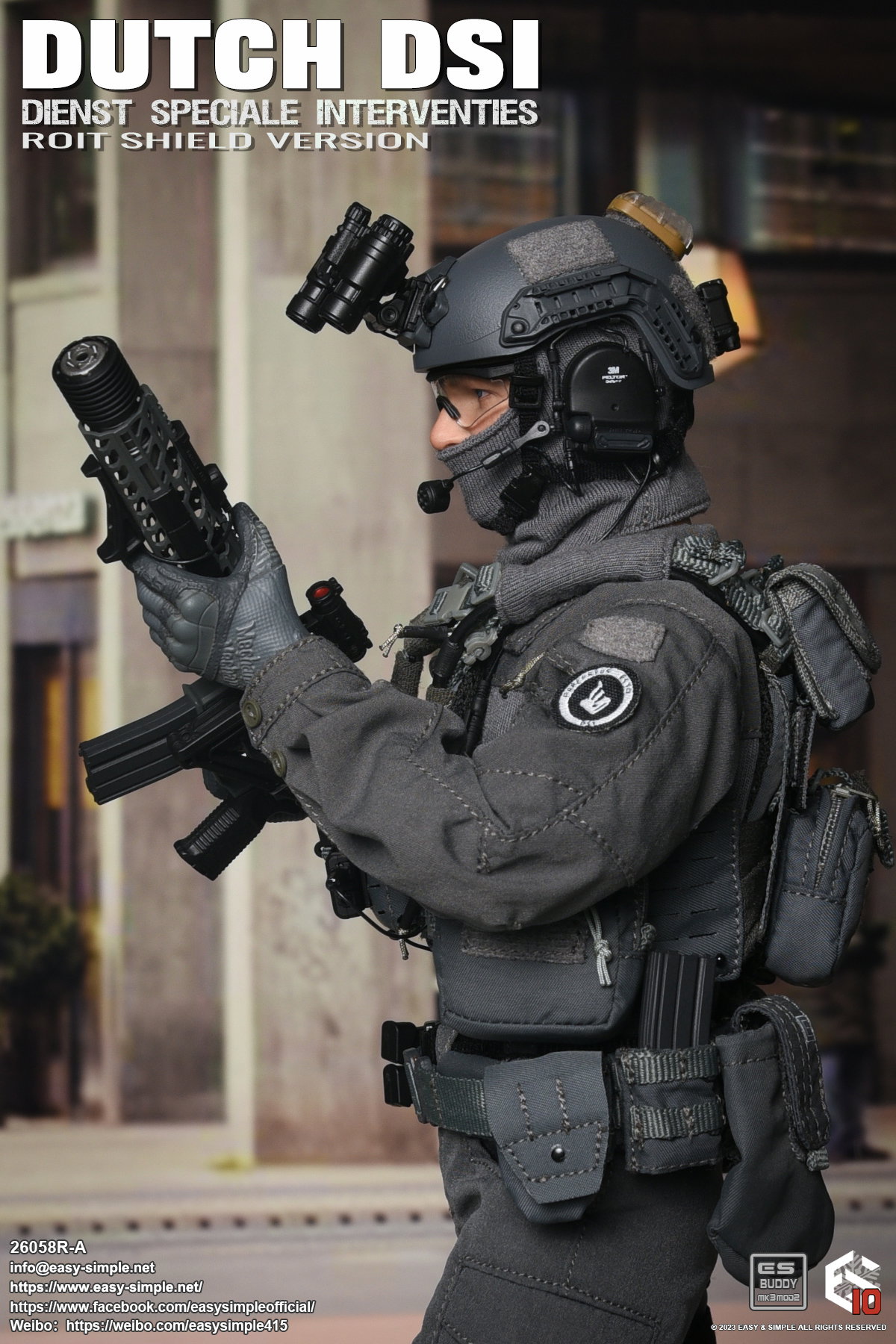 Dutch Dienst Speciale Interventies Roit Shield Version image 3