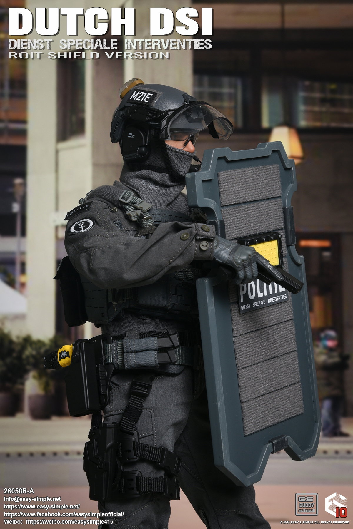 Dutch Dienst Speciale Interventies Roit Shield Version image 4