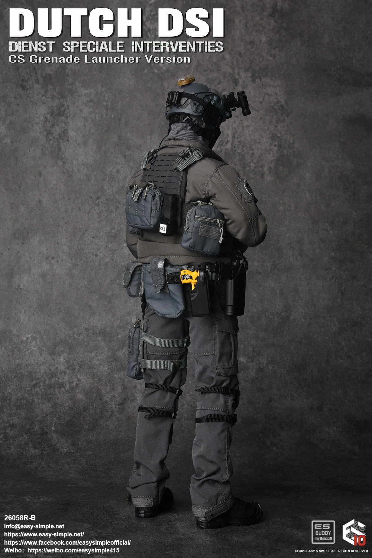 Dutch Dienst Speciale Interventies CS Grenade Launcher Version image 10