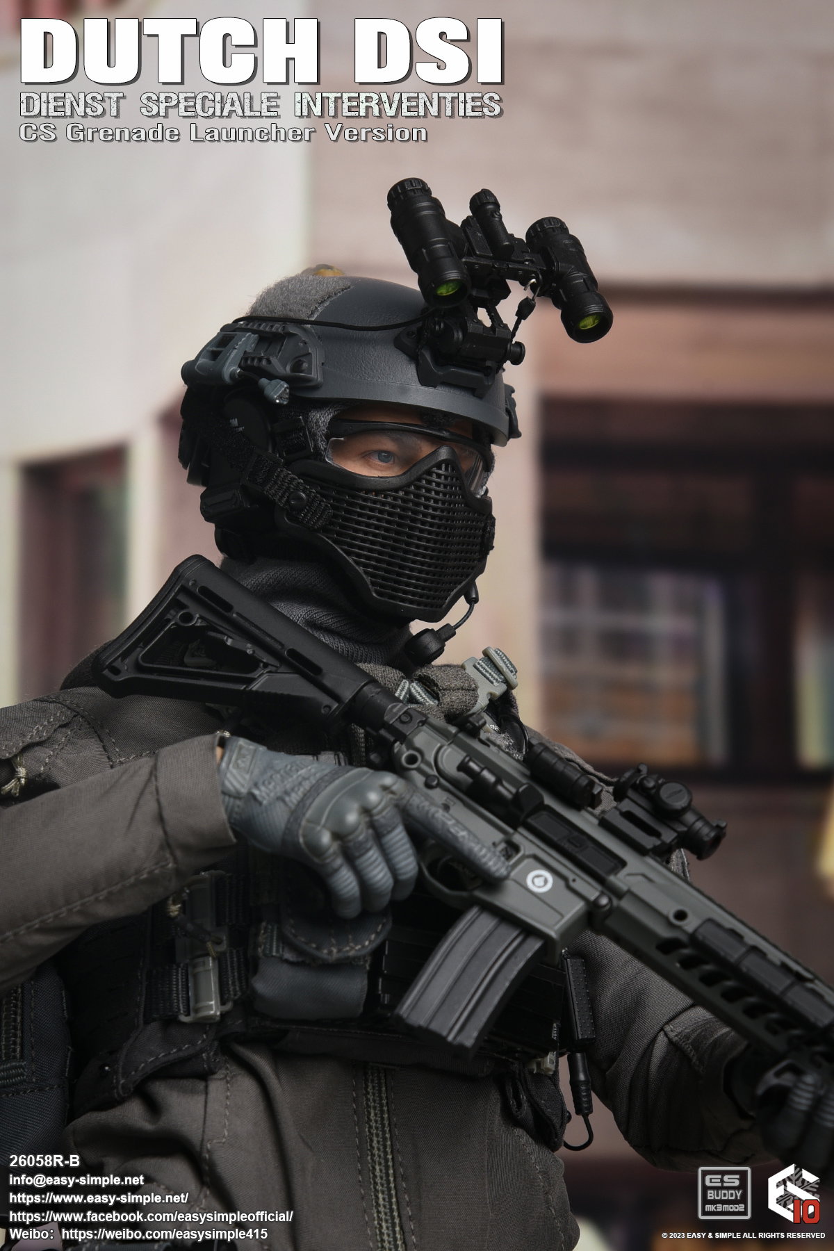 Dutch Dienst Speciale Interventies CS Grenade Launcher Version image 2