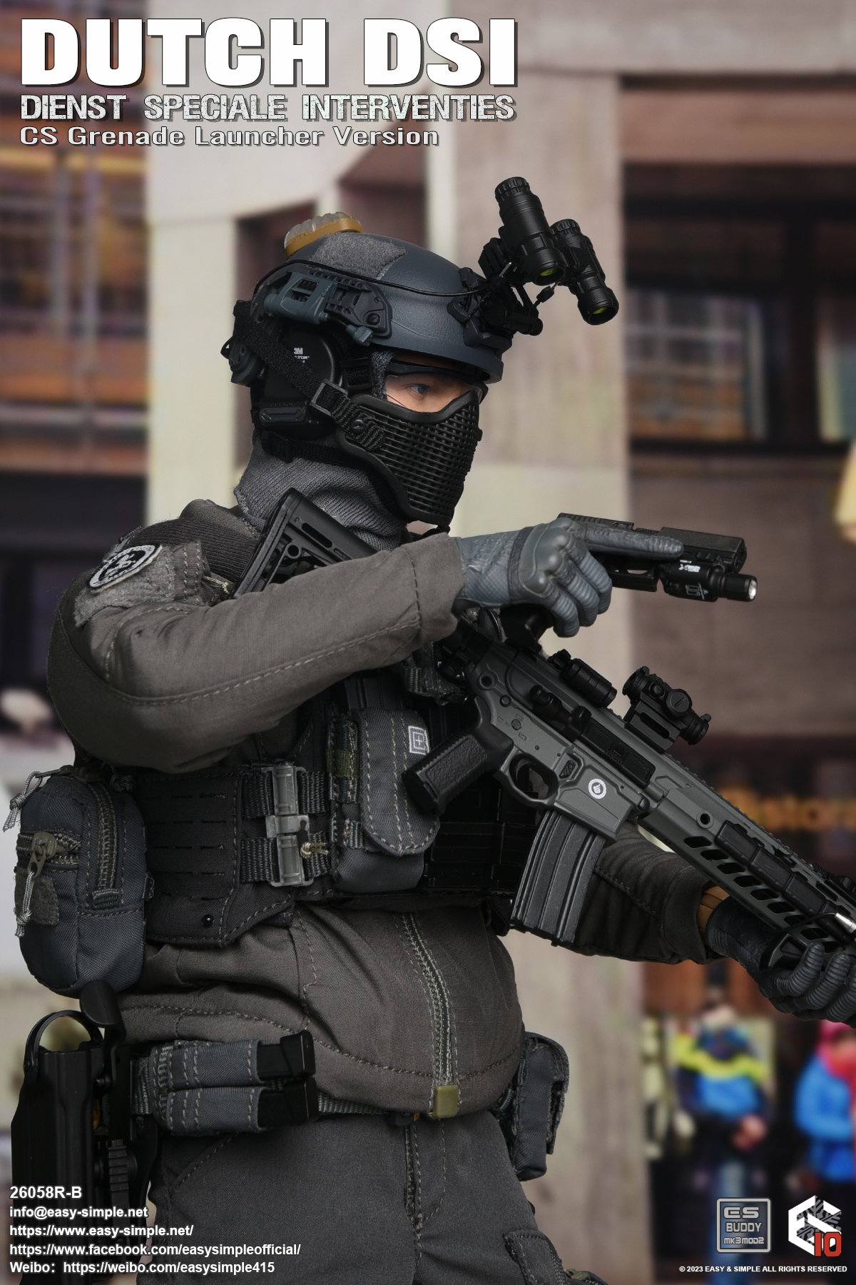 Dutch Dienst Speciale Interventies CS Grenade Launcher Version image 5