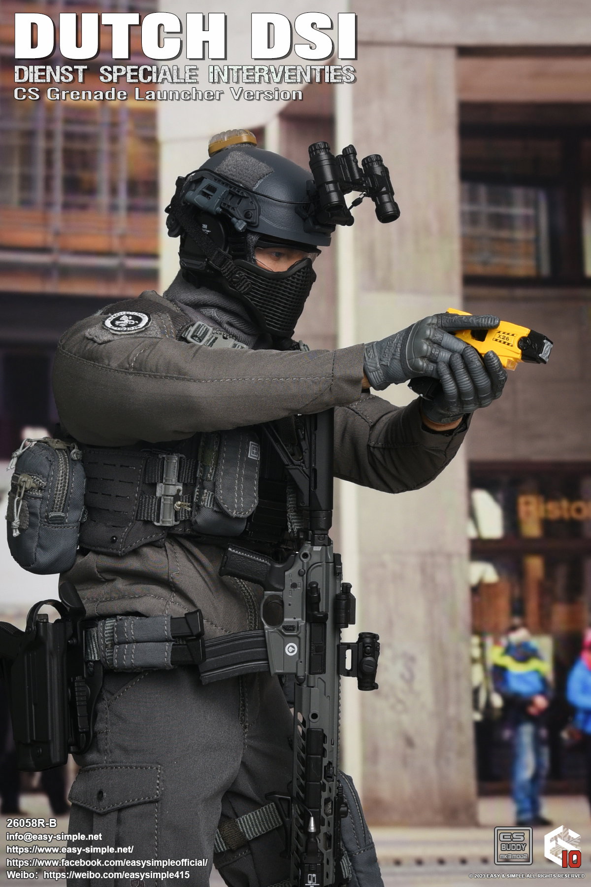 Dutch Dienst Speciale Interventies CS Grenade Launcher Version image 6