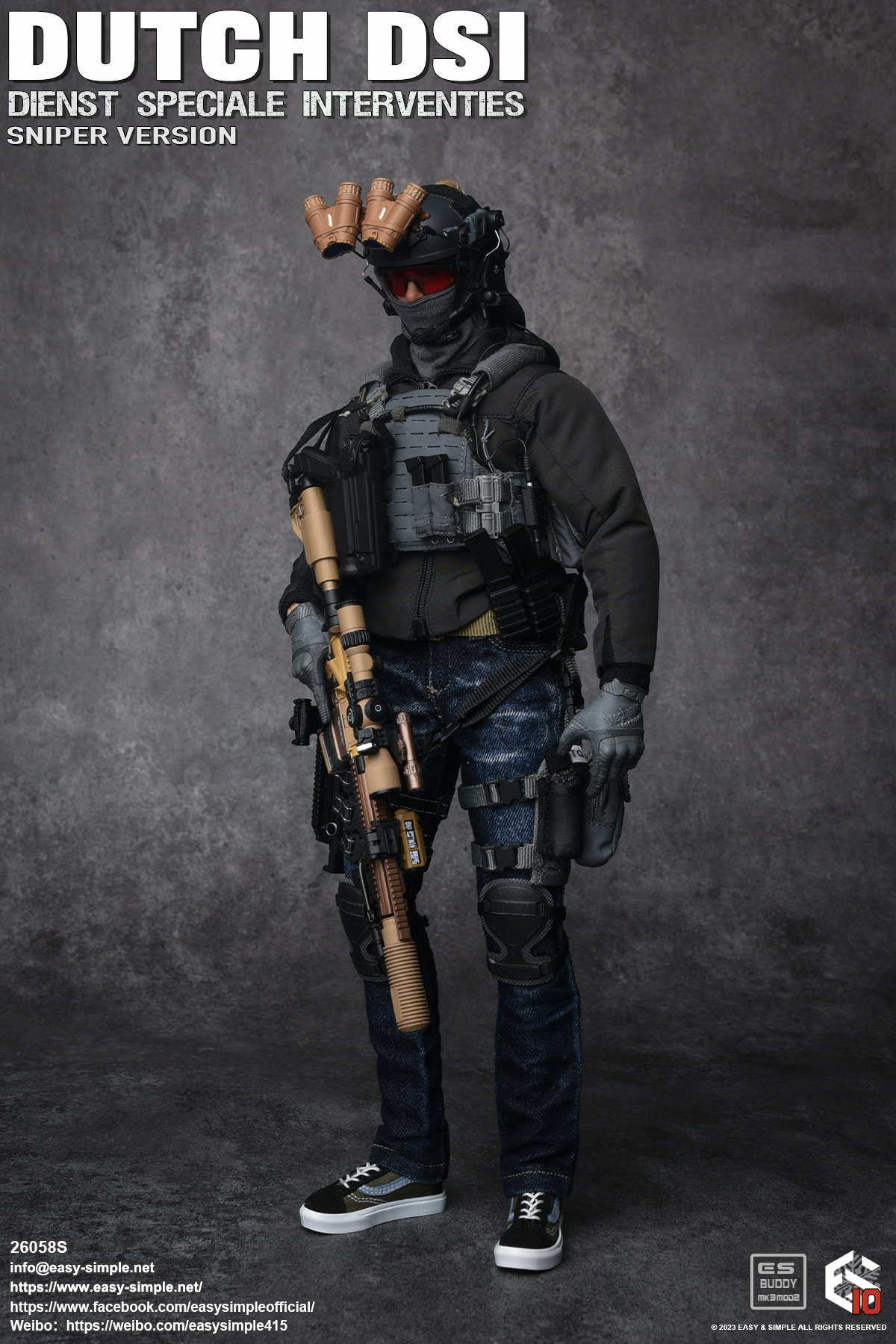 Dutch Dienst Speciale Interventies Sniper Version image 6