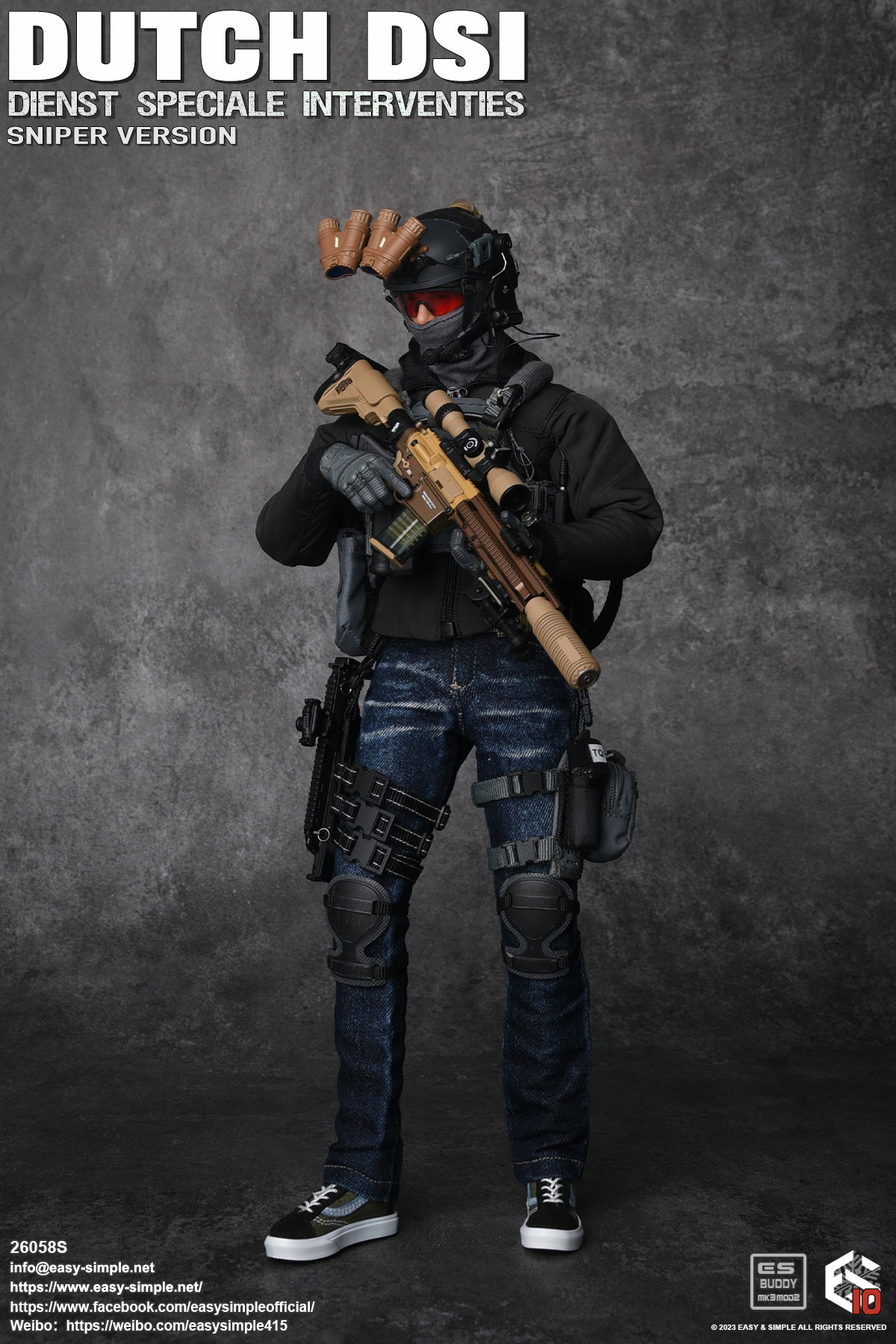 Dutch Dienst Speciale Interventies Sniper Version image 7