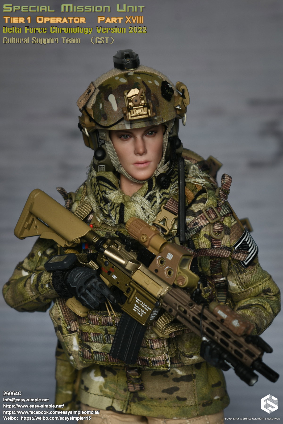 Special Mission Unit Tier1 Operator Part XVIII Delta Force Chronology Version 2022 Cultural Support Team(CST) image 8
