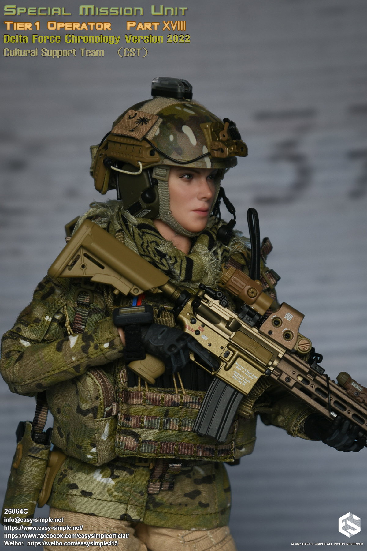 Special Mission Unit Tier1 Operator Part XVIII Delta Force Chronology Version 2022 Cultural Support Team(CST) image 9