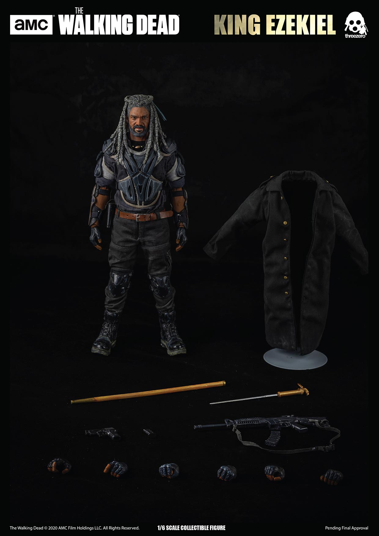 The Walking Dead 1/6 King Ezekiel image 2