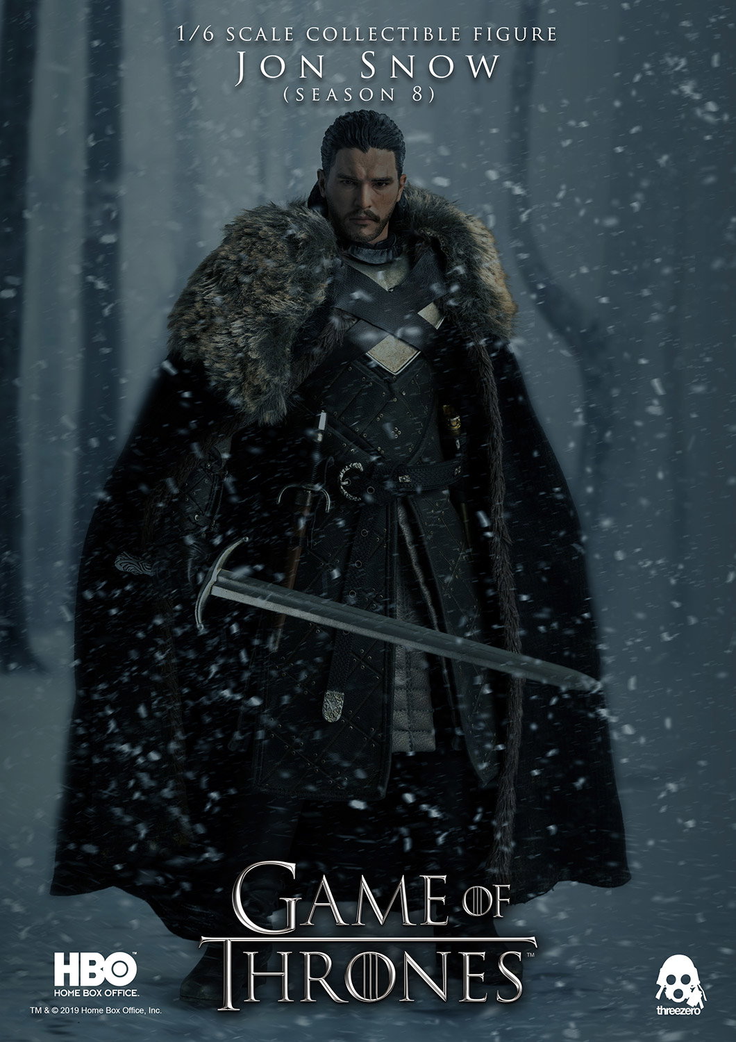 Game of Thrones 1/6 Jon Snow (Season 8) image 9