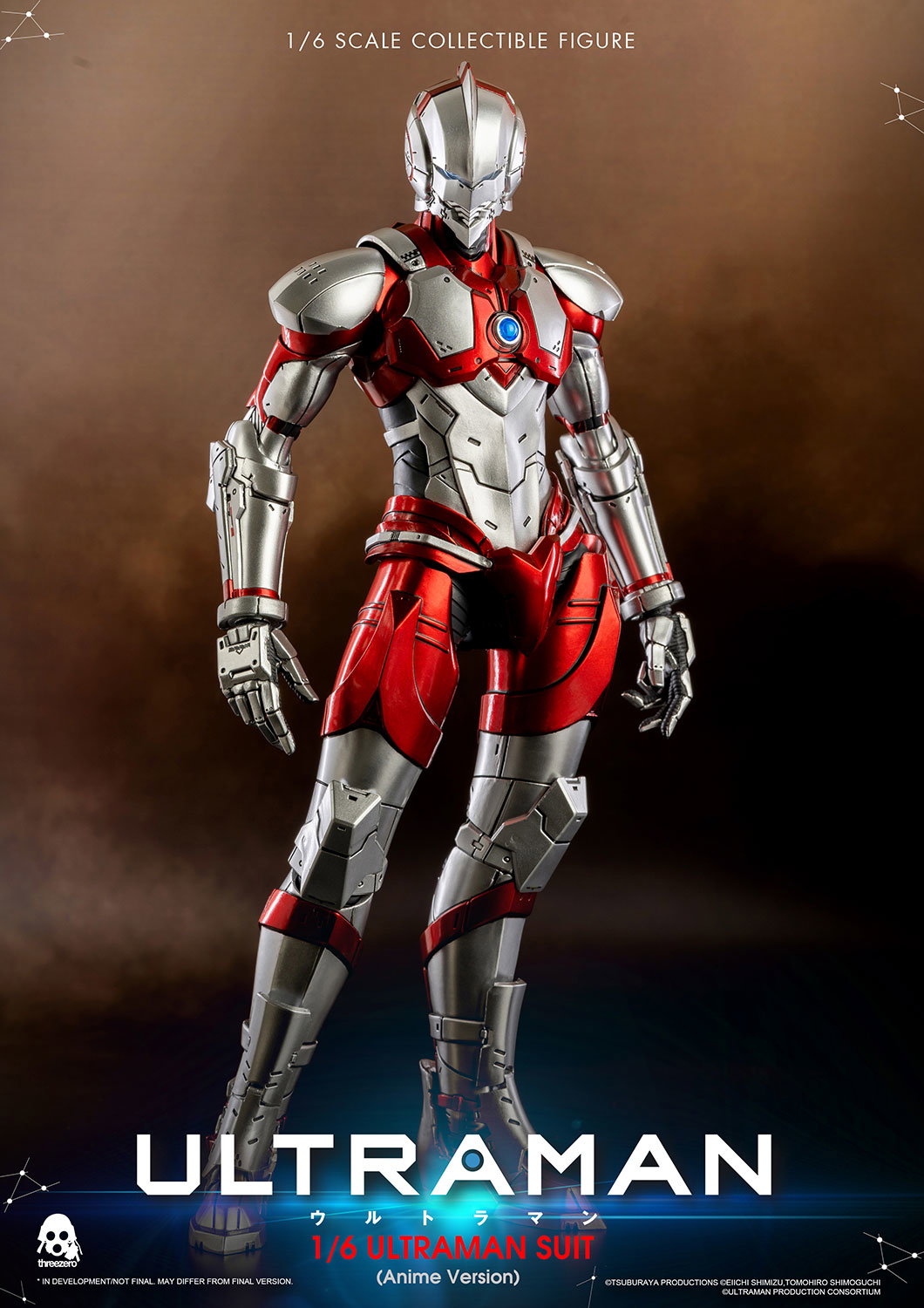 Anime 'ULTRAMAN' FigZero 1/6 ULTRAMAN SUIT (Anime Version) image 6