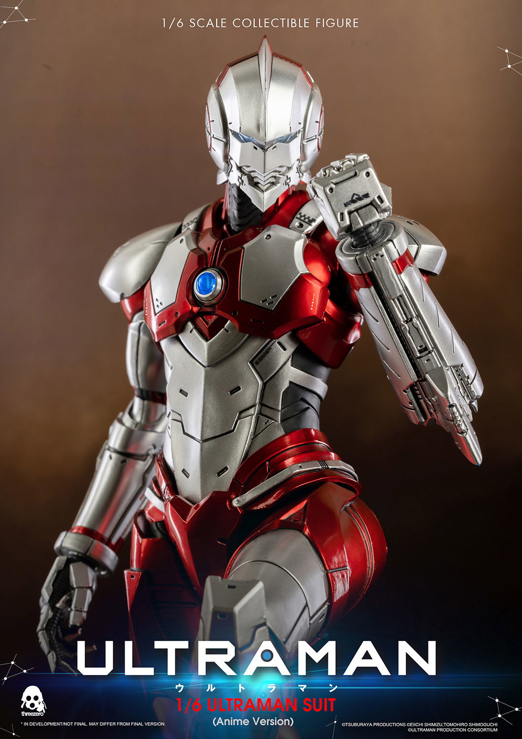 Anime 'ULTRAMAN' FigZero 1/6 ULTRAMAN SUIT (Anime Version) image 7