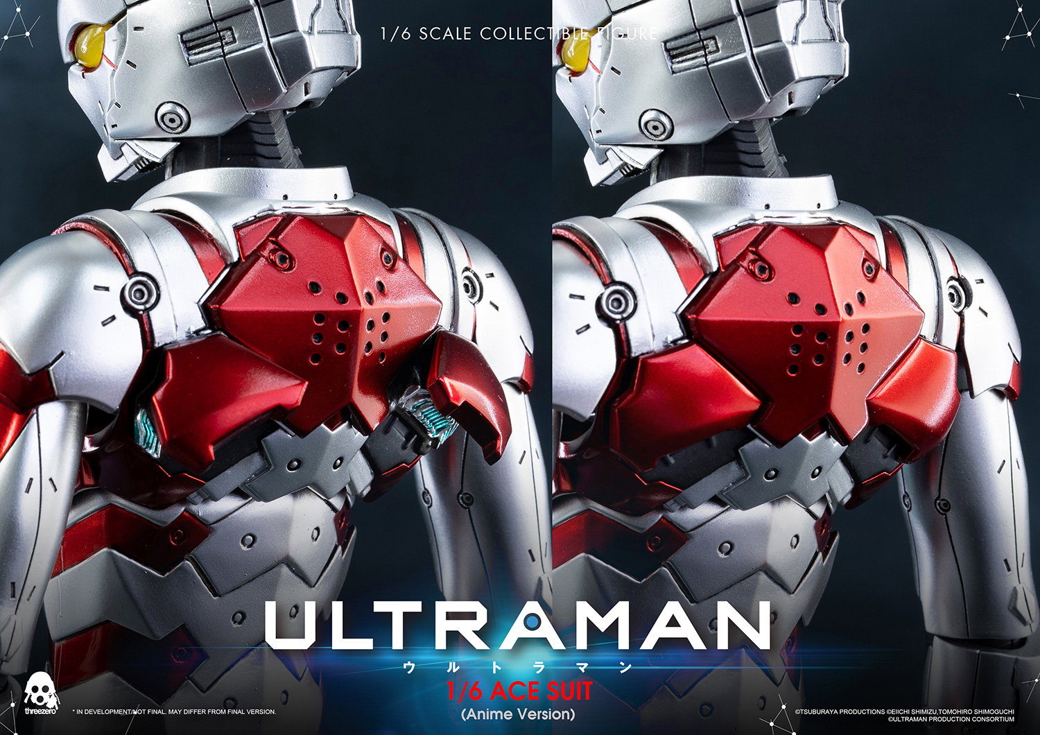 Anime 'ULTRAMAN' FigZero 1/6 ACE SUIT (Anime Version) image 3