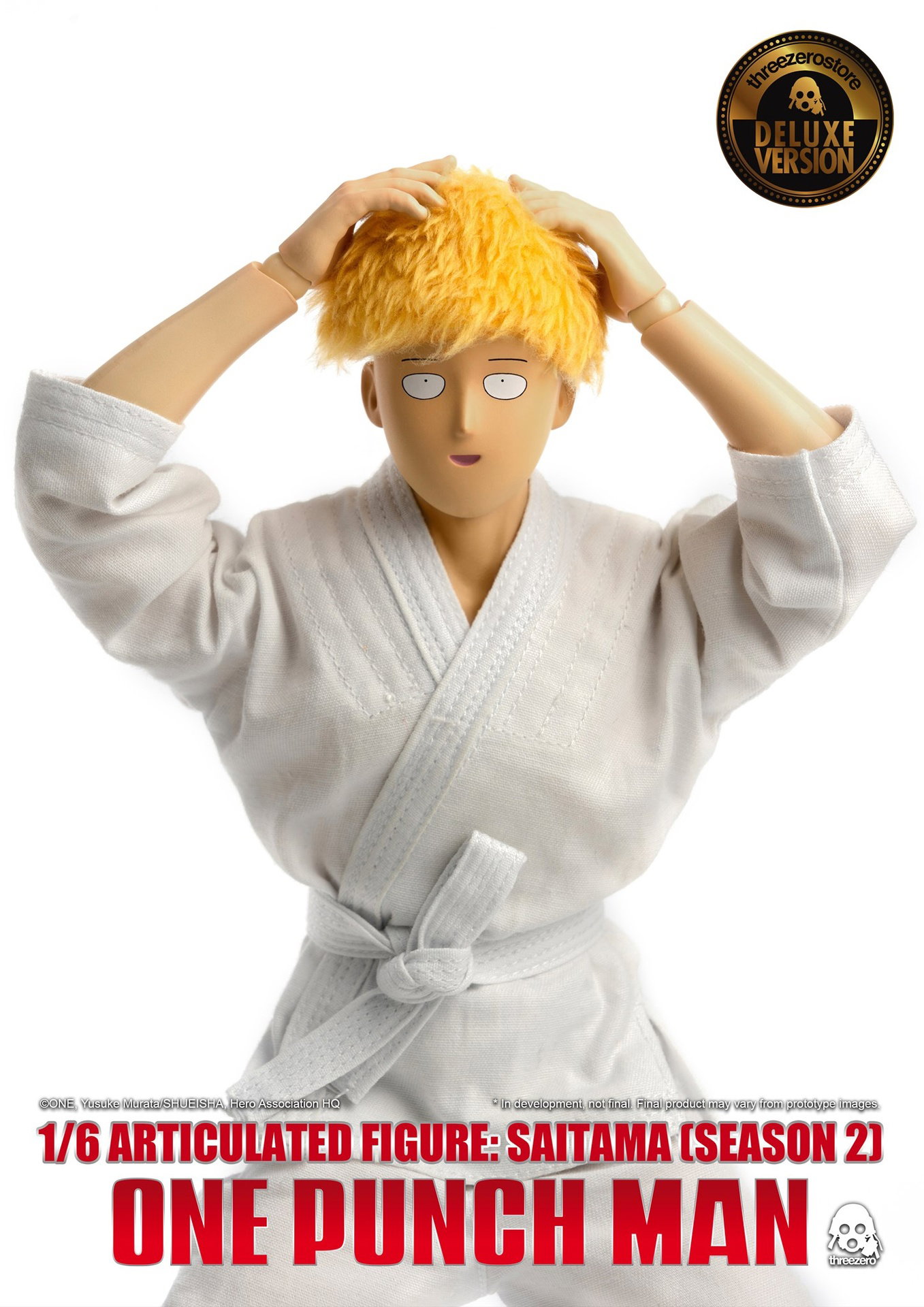 One-Punch Man 1/6 Articulated Figure: Saitama (SEASON 2) Deluxe edition image 10