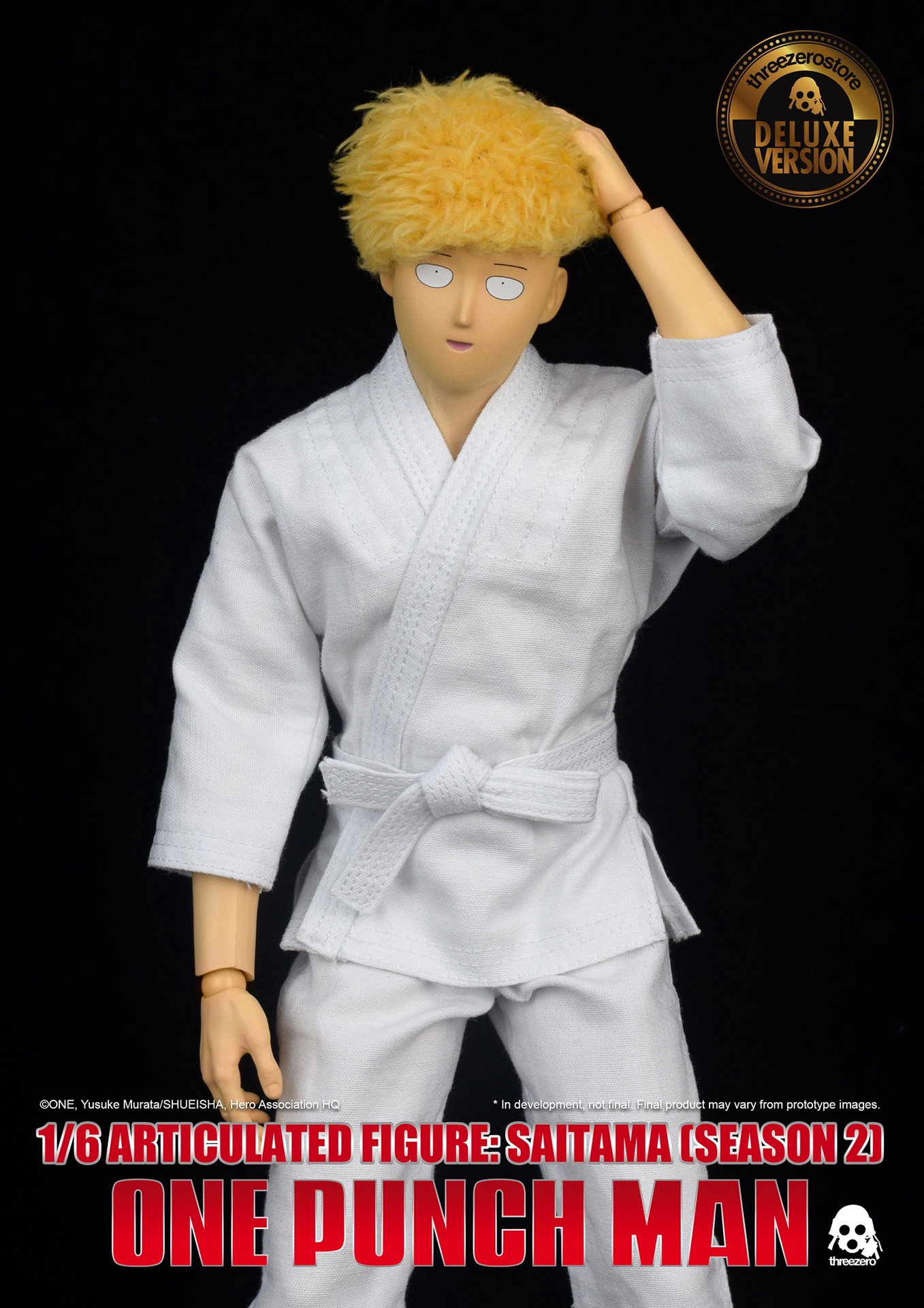 One-Punch Man 1/6 Articulated Figure: Saitama (SEASON 2) Deluxe edition image 3
