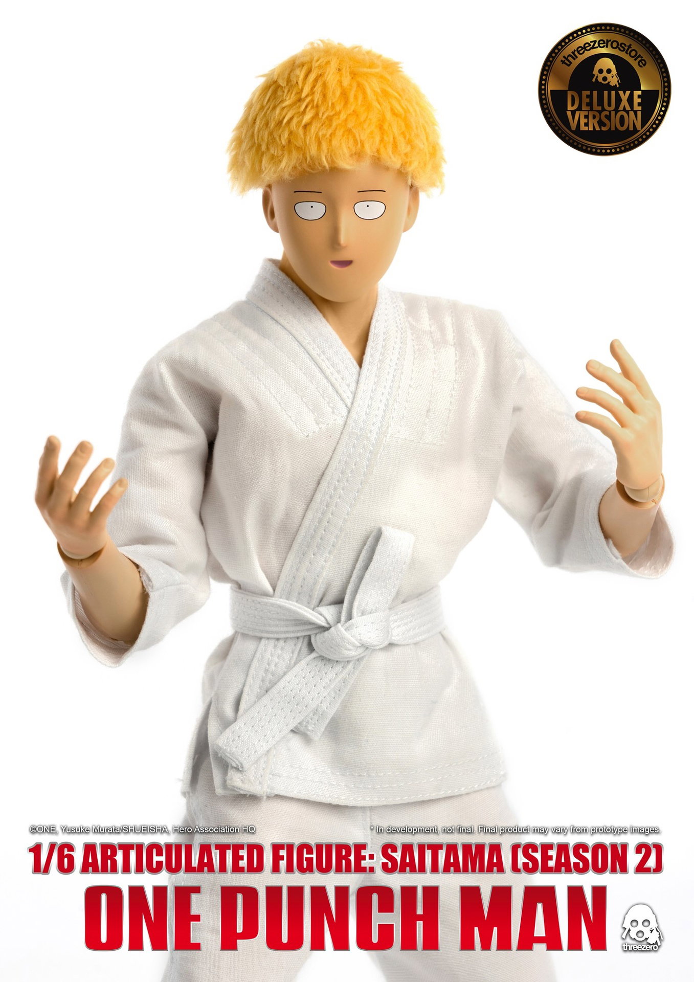 One-Punch Man 1/6 Articulated Figure: Saitama (SEASON 2) Deluxe edition image 7