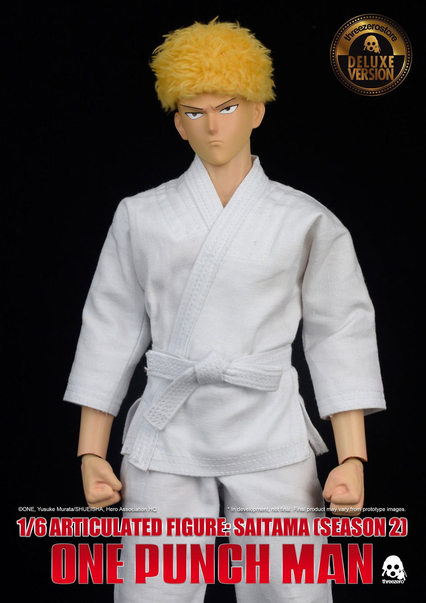 One-Punch Man 1/6 Articulated Figure: Saitama (SEASON 2) Deluxe edition image 9
