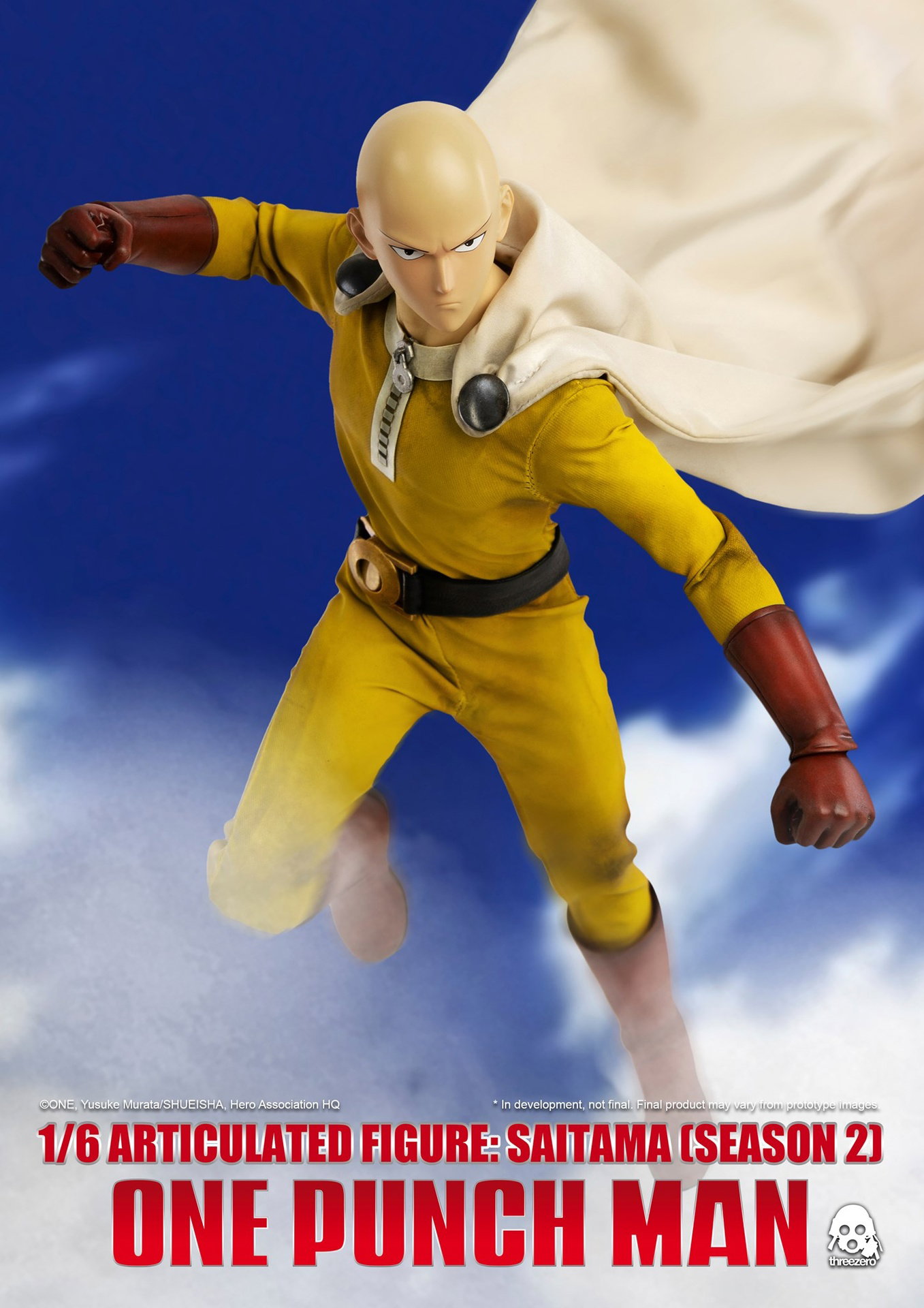 One-Punch Man 1/6 Articulated Figure: Saitama (SEASON 2) image 2