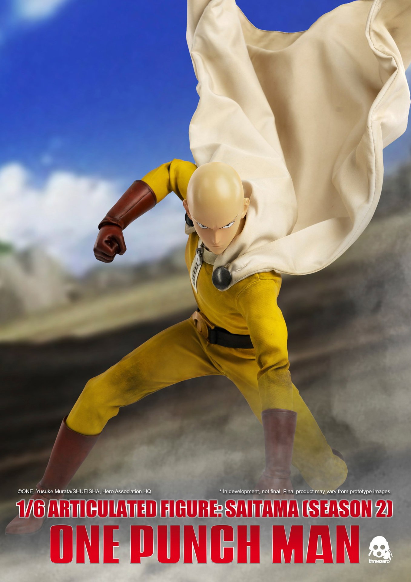 One-Punch Man 1/6 Articulated Figure: Saitama (SEASON 2) image 3