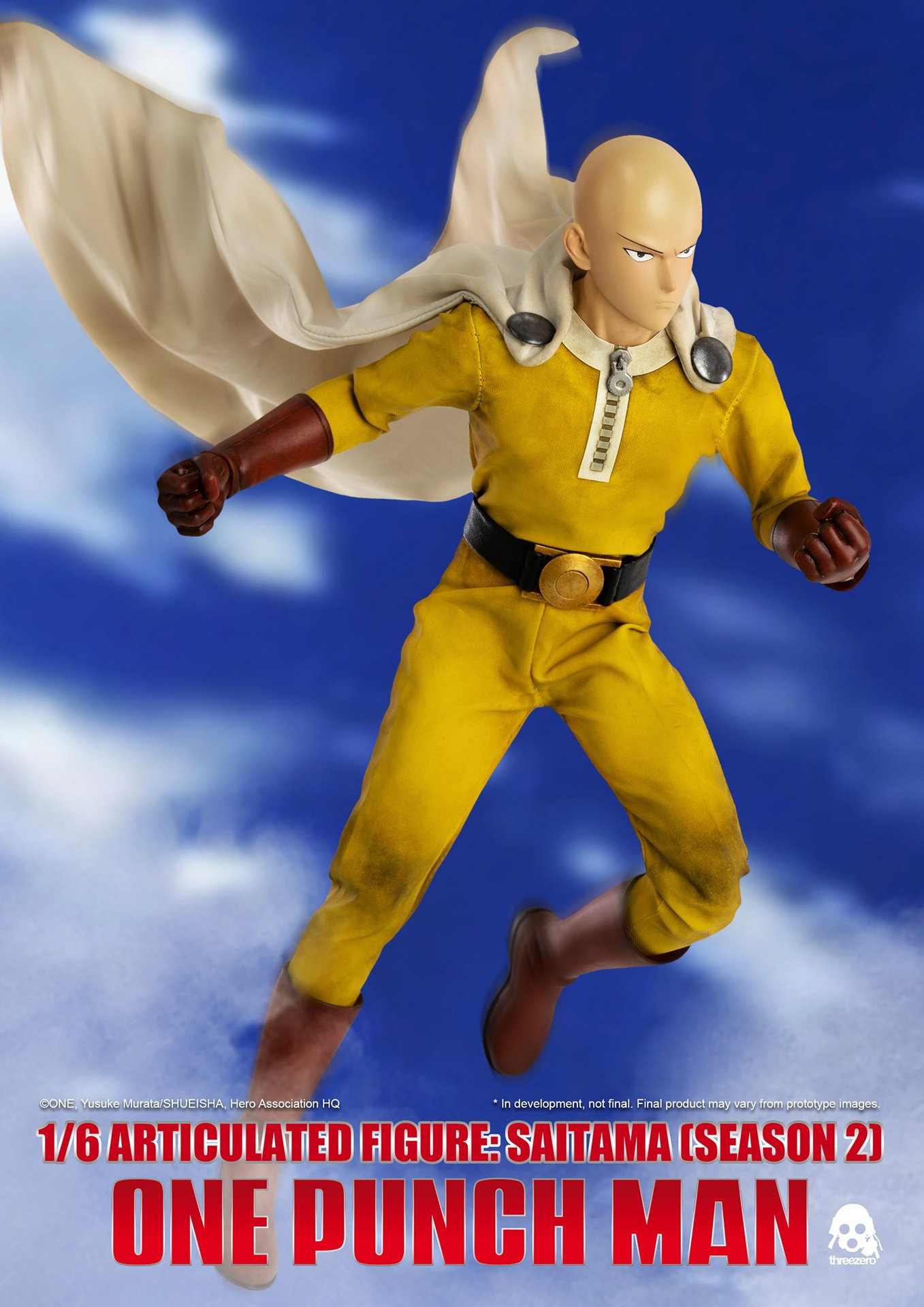 One-Punch Man 1/6 Articulated Figure: Saitama (SEASON 2) image 4