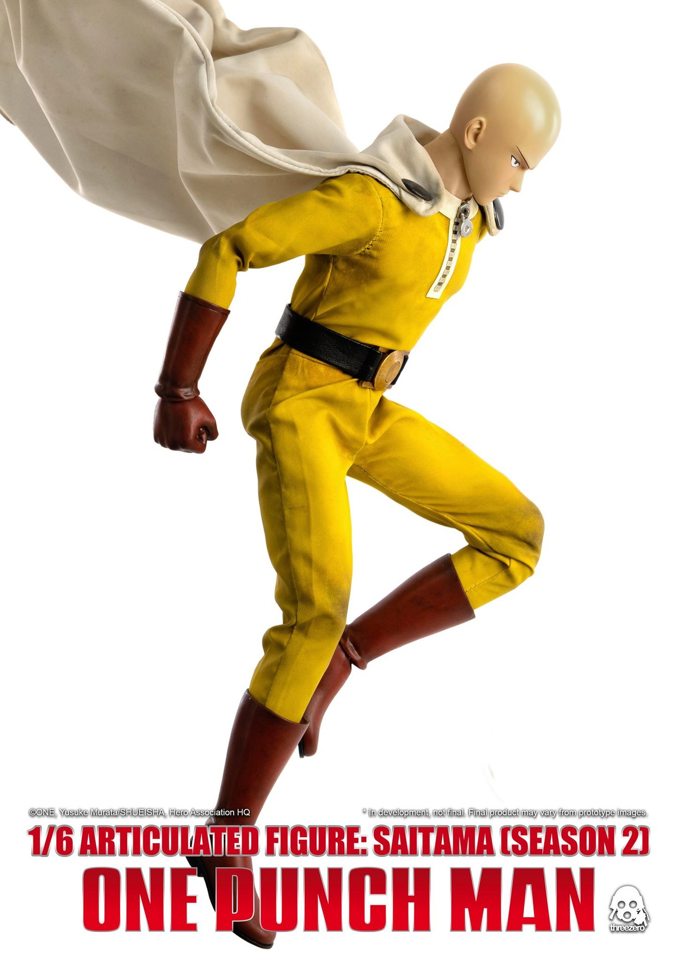 One-Punch Man 1/6 Articulated Figure: Saitama (SEASON 2) image 5