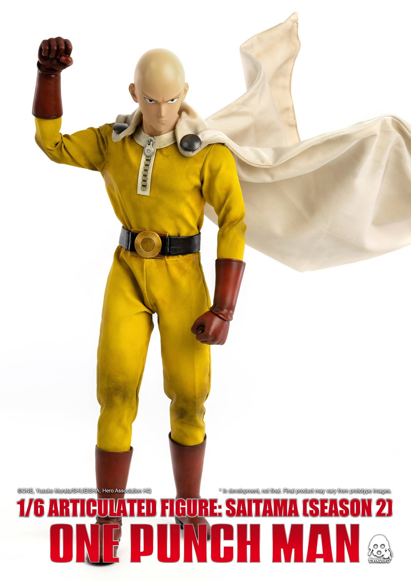 One-Punch Man 1/6 Articulated Figure: Saitama (SEASON 2) image 6