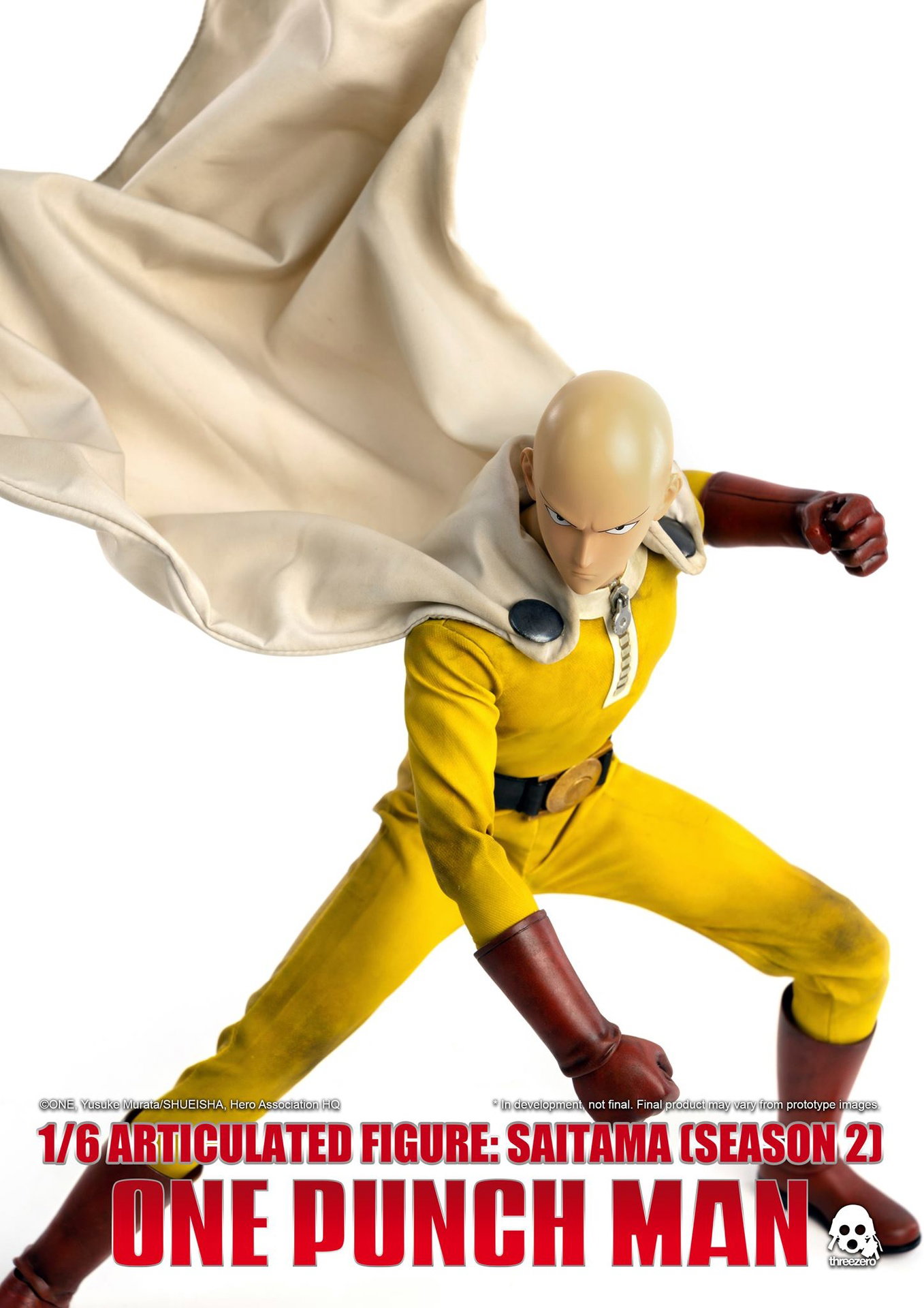 One-Punch Man 1/6 Articulated Figure: Saitama (SEASON 2) image 7