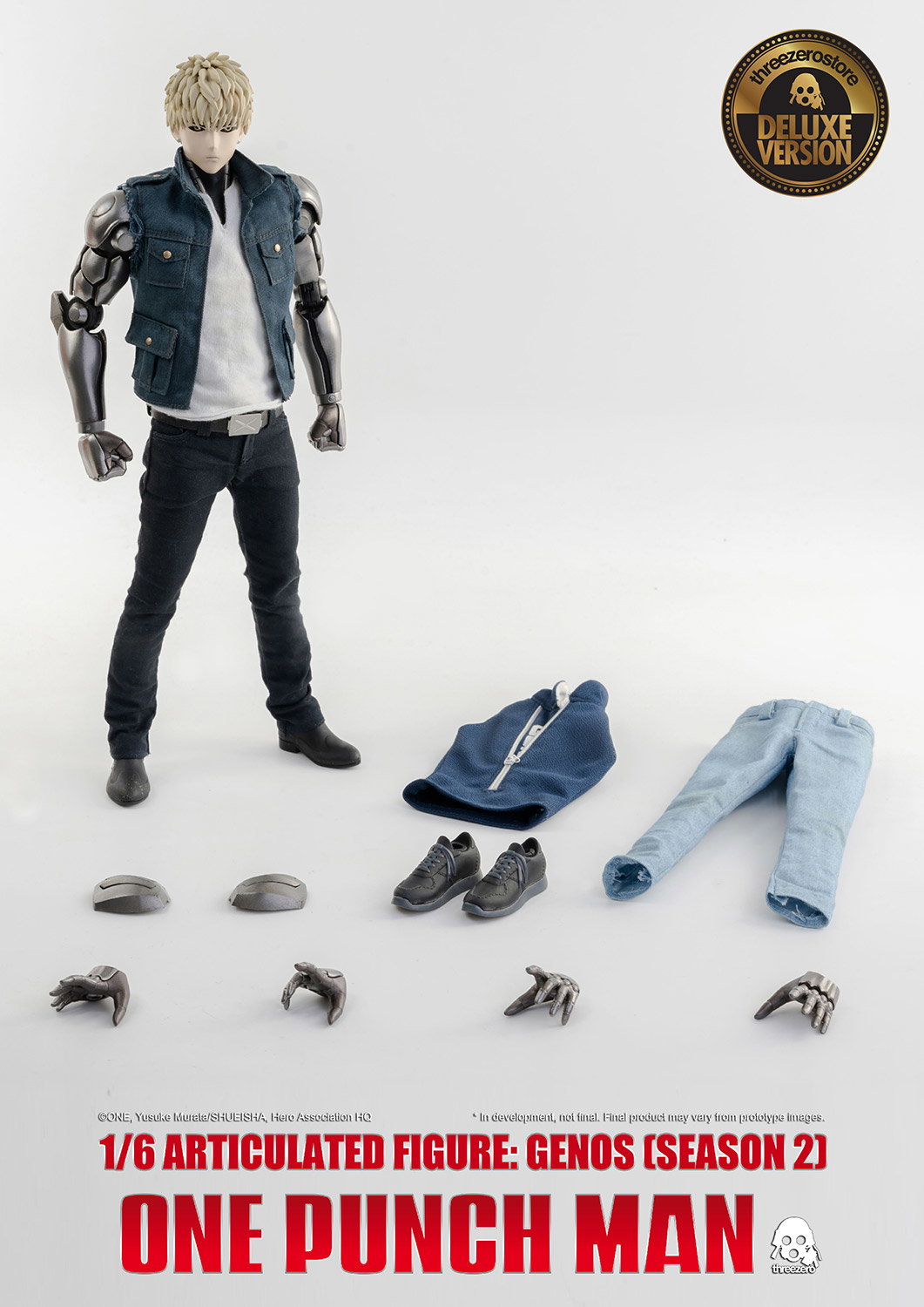 ONE-PUNCH MAN 1/6 Articulated Figure: Genos (SEASON 2) Deluxe Version image 2