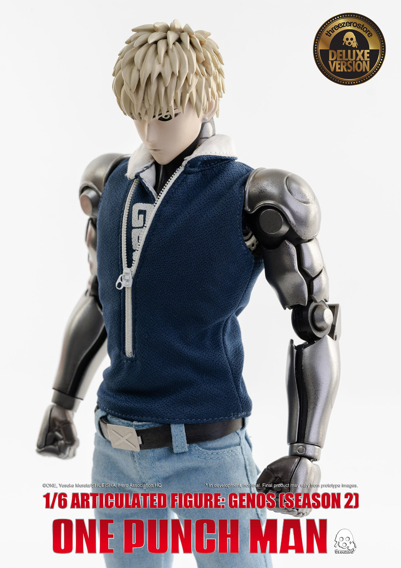 ONE-PUNCH MAN 1/6 Articulated Figure: Genos (SEASON 2) Deluxe Version image 4