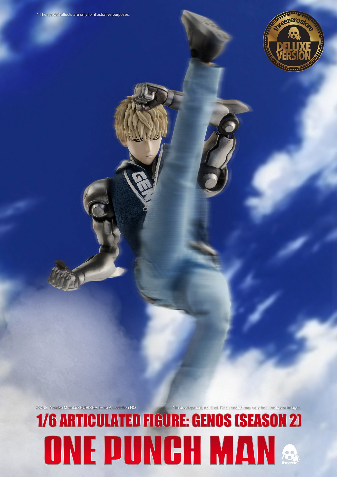ONE-PUNCH MAN 1/6 Articulated Figure: Genos (SEASON 2) Deluxe Version image 7