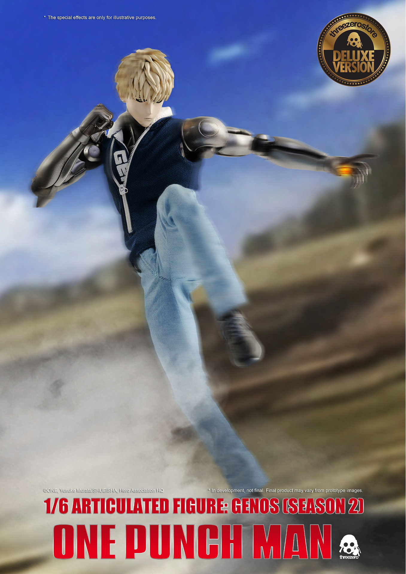 ONE-PUNCH MAN 1/6 Articulated Figure: Genos (SEASON 2) Deluxe Version image 8