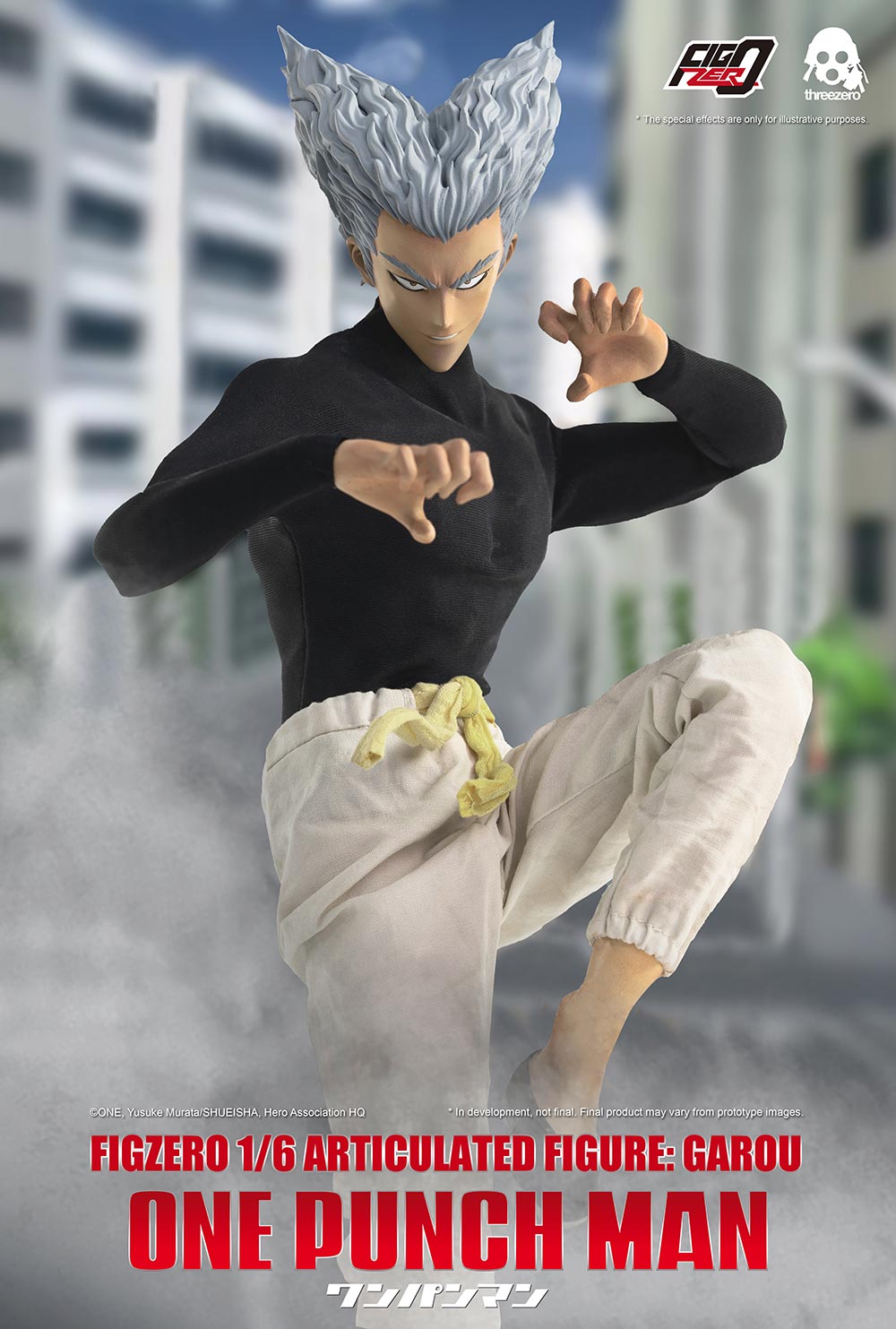 ONE-PUNCH MAN FigZero 1/6 Articulated Figure: Garou image 10