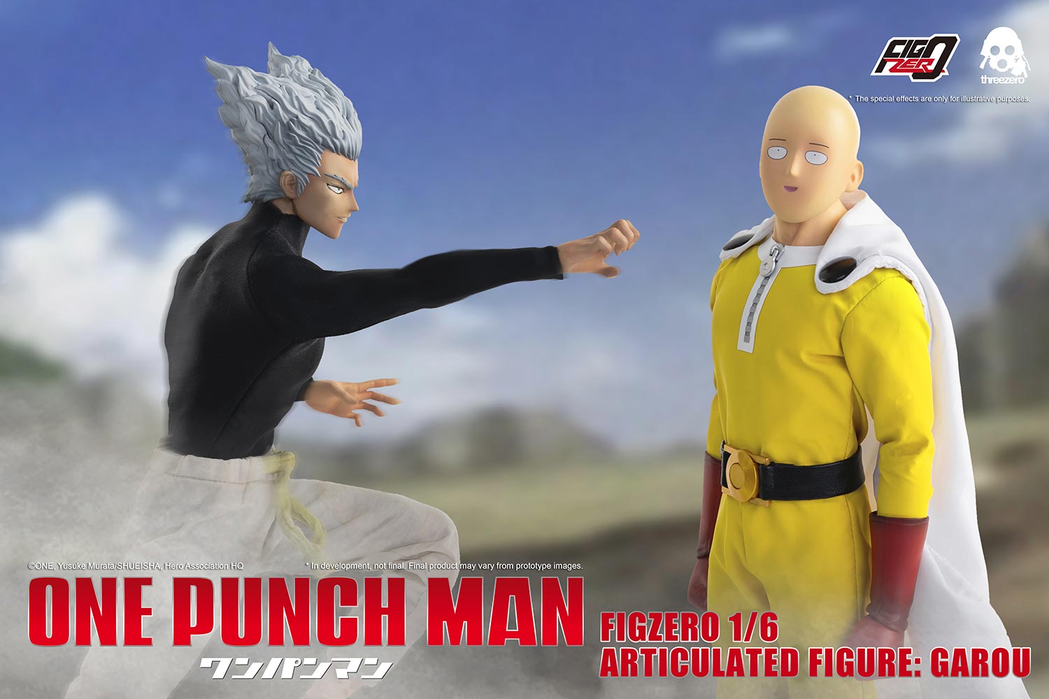 ONE-PUNCH MAN FigZero 1/6 Articulated Figure: Garou image 6