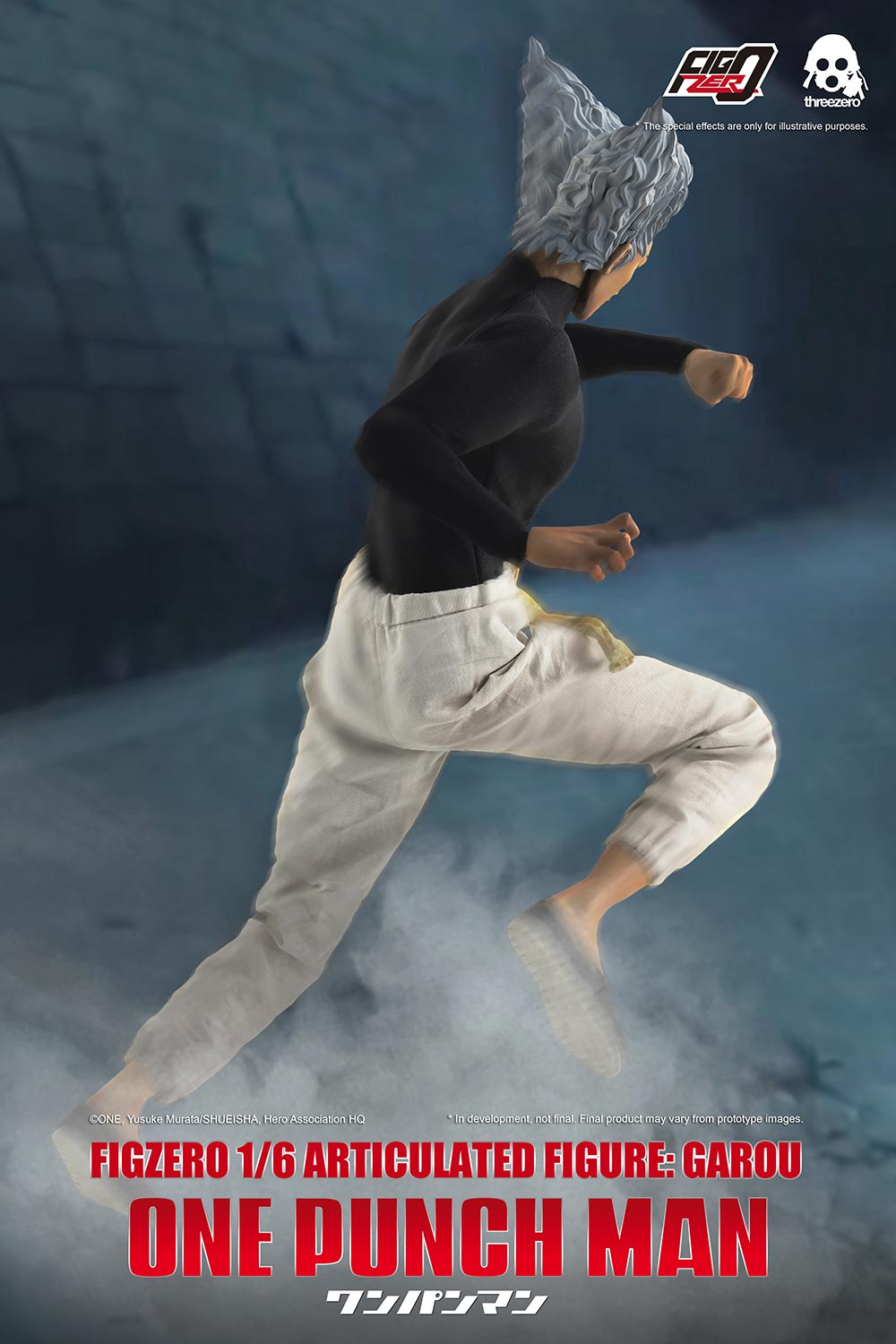 ONE-PUNCH MAN FigZero 1/6 Articulated Figure: Garou image 8