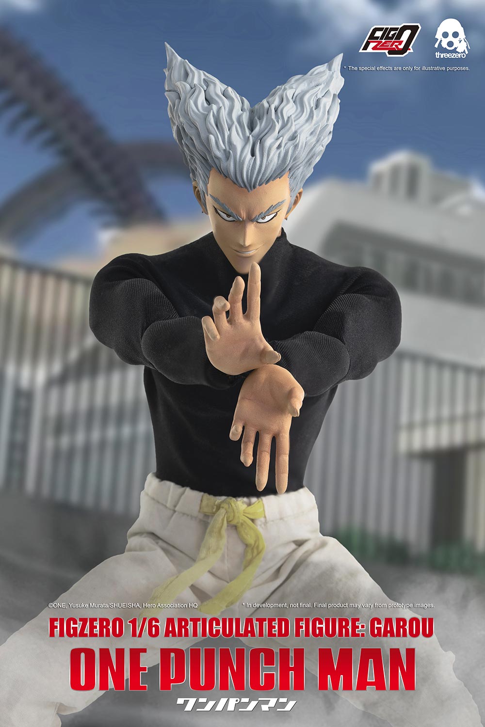 ONE-PUNCH MAN FigZero 1/6 Articulated Figure: Garou image 9