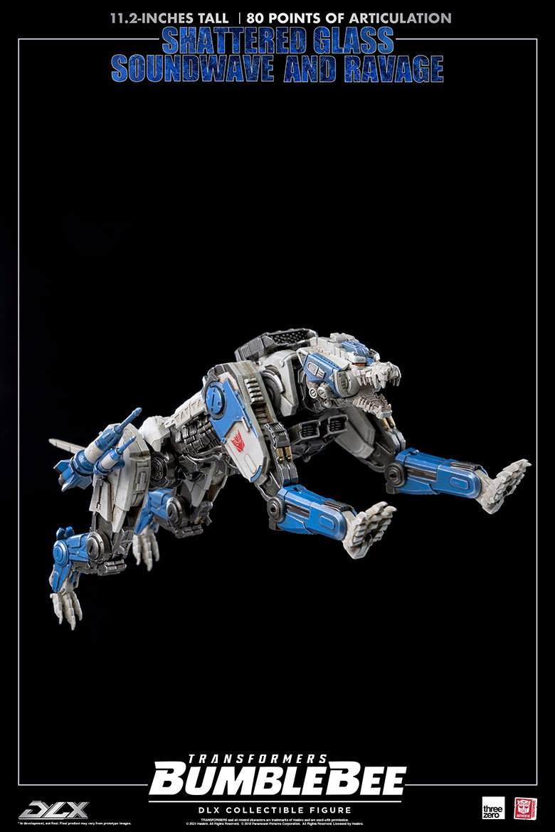 Transformers: Bumblebee DLX Shattered Glass Soundwave and Ravage image 4