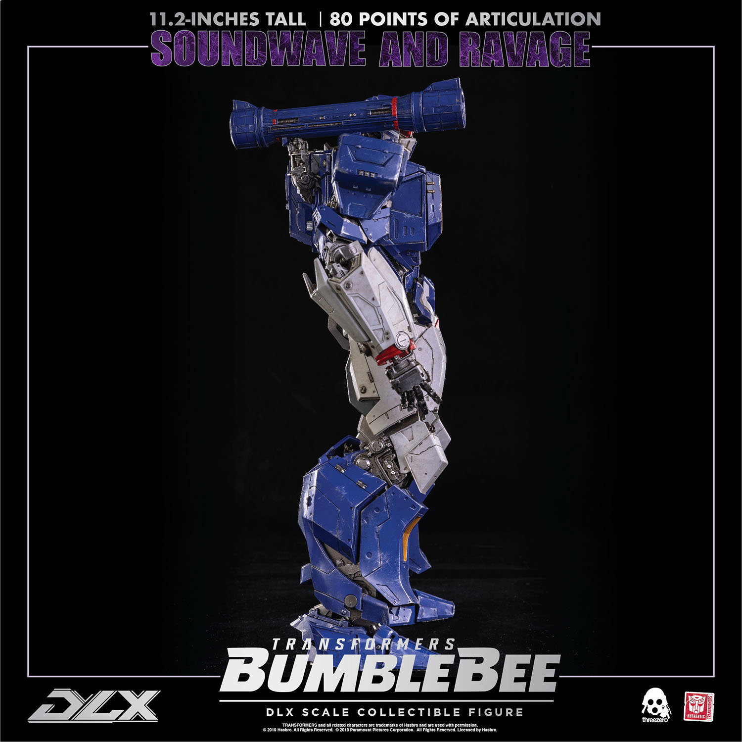 Transformers BUMBLEBEE DLX SOUNDWAVE AND RAVAGE image 10