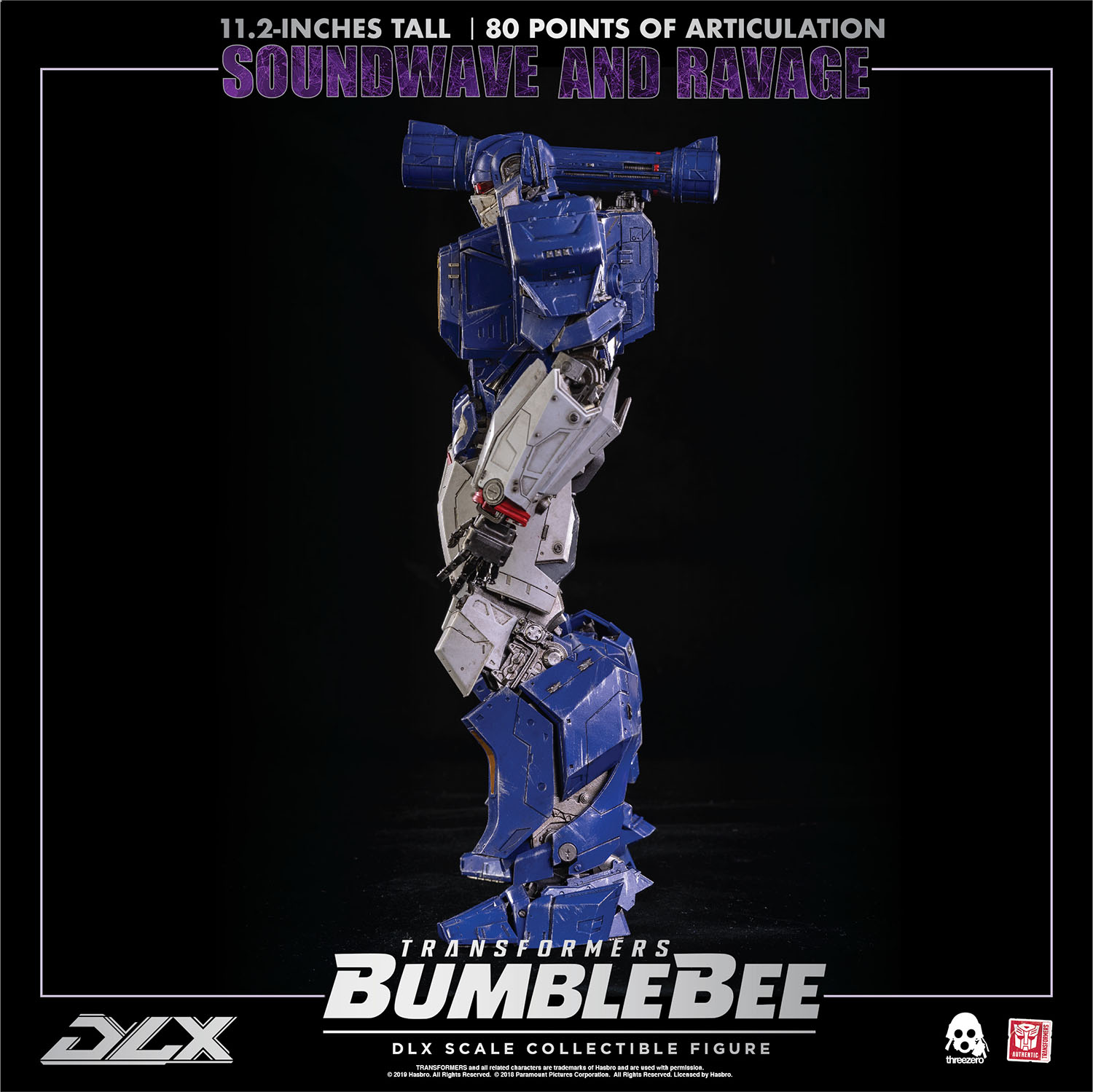Transformers BUMBLEBEE DLX SOUNDWAVE AND RAVAGE image 5