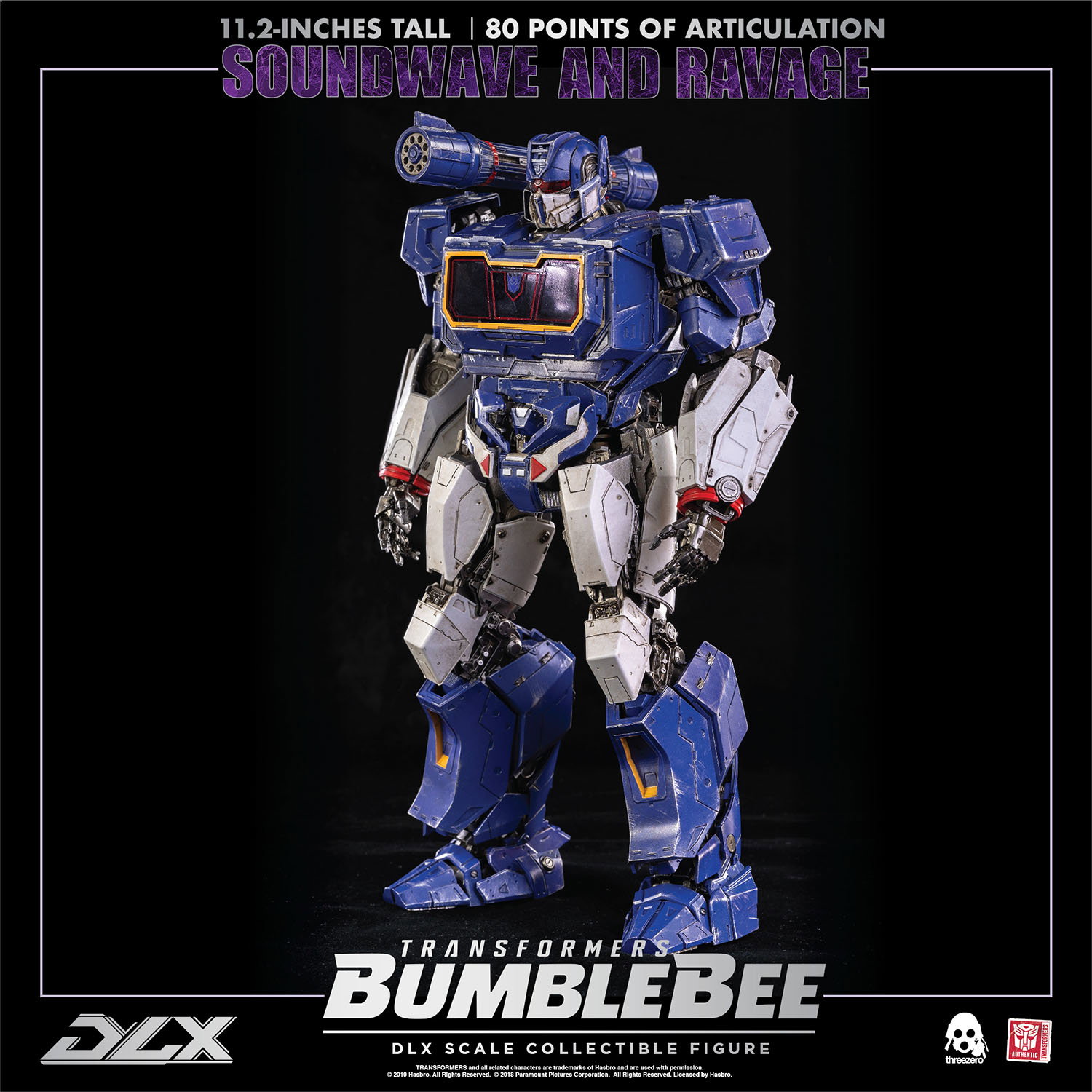 Transformers BUMBLEBEE DLX SOUNDWAVE AND RAVAGE image 6