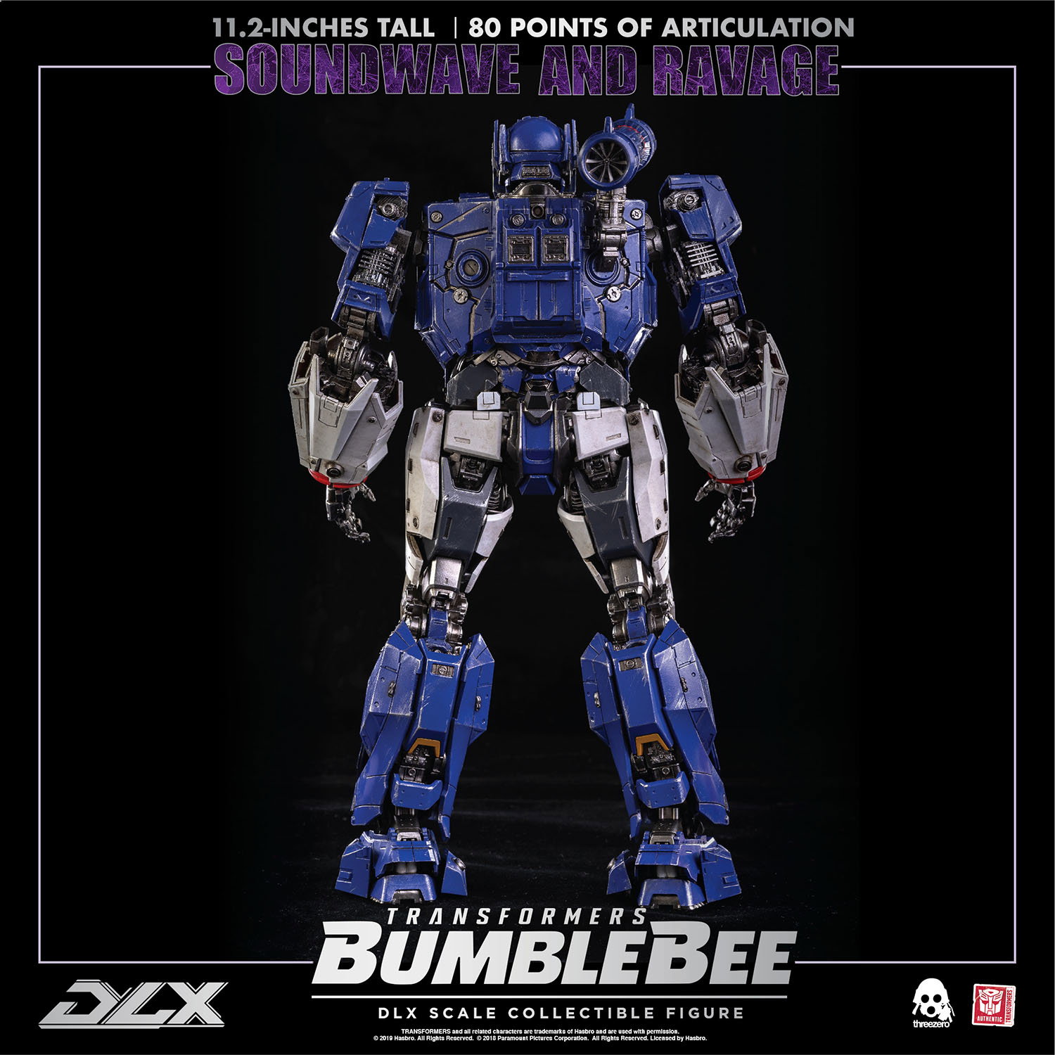 Transformers BUMBLEBEE DLX SOUNDWAVE AND RAVAGE image 8