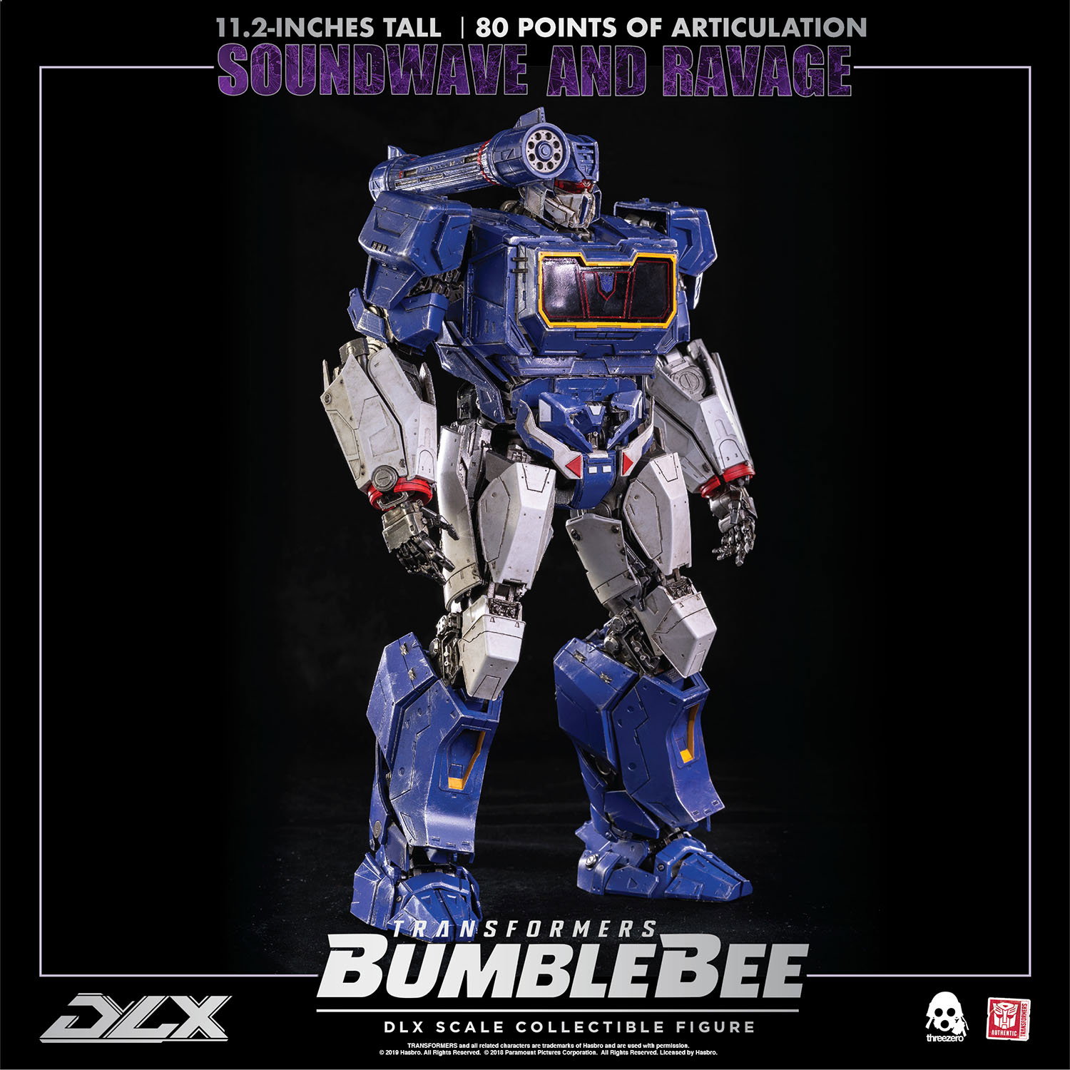 Transformers BUMBLEBEE DLX SOUNDWAVE AND RAVAGE image 9