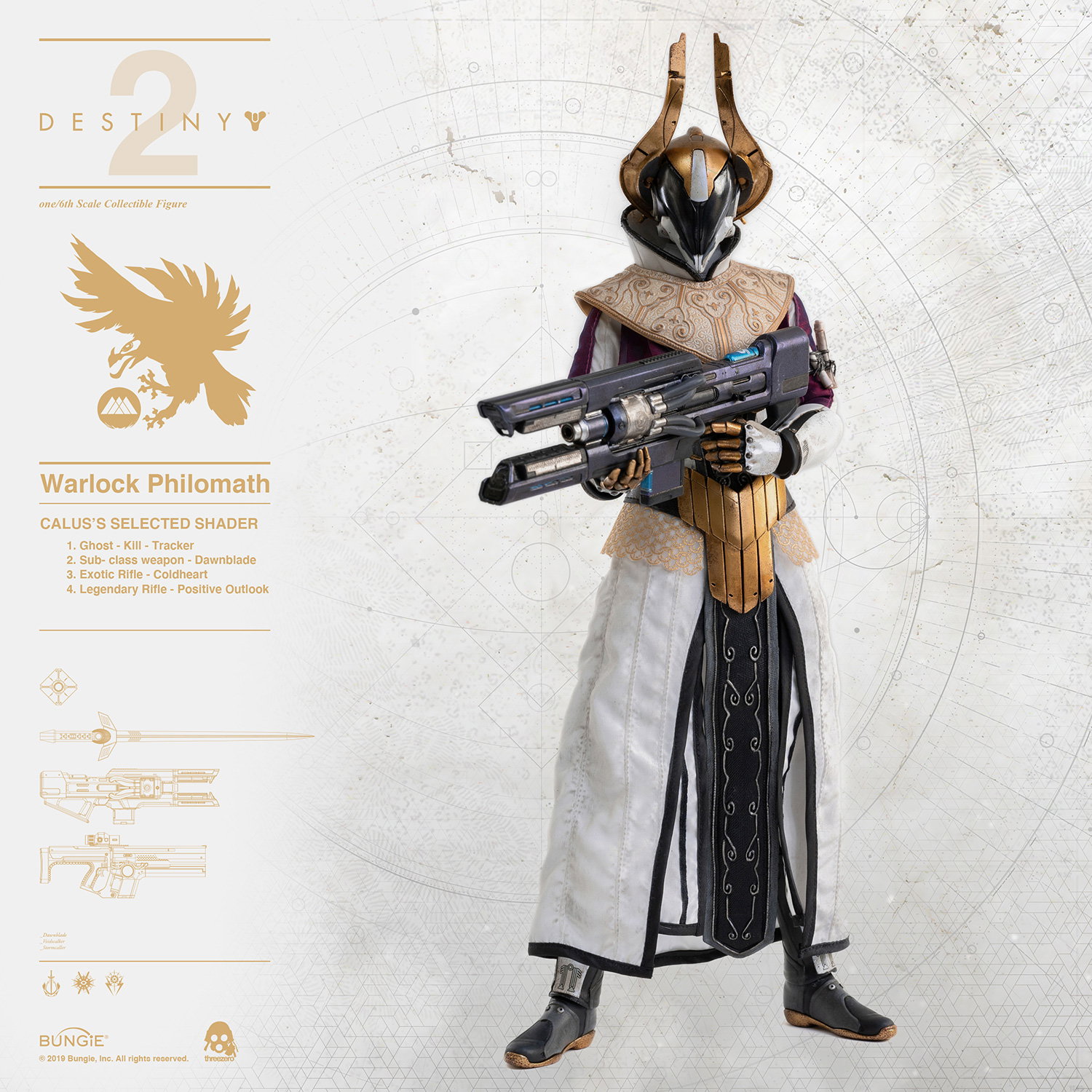 DESTINY 2 - WARLOCK Philomath CALUS’S SELECTED SHADER image 7