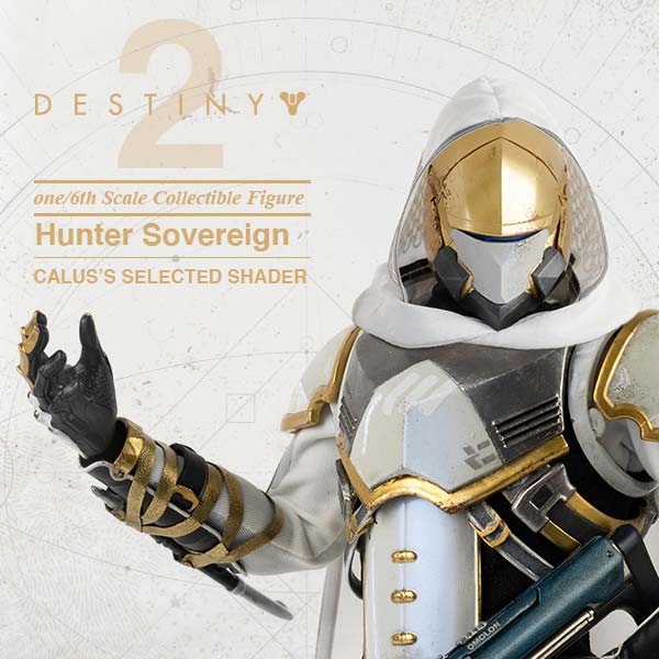 DESTINY 2 - Hunter Sovereign 1/6 Scale Collectible Figure CALUS’S SELECTED SHADER image 1