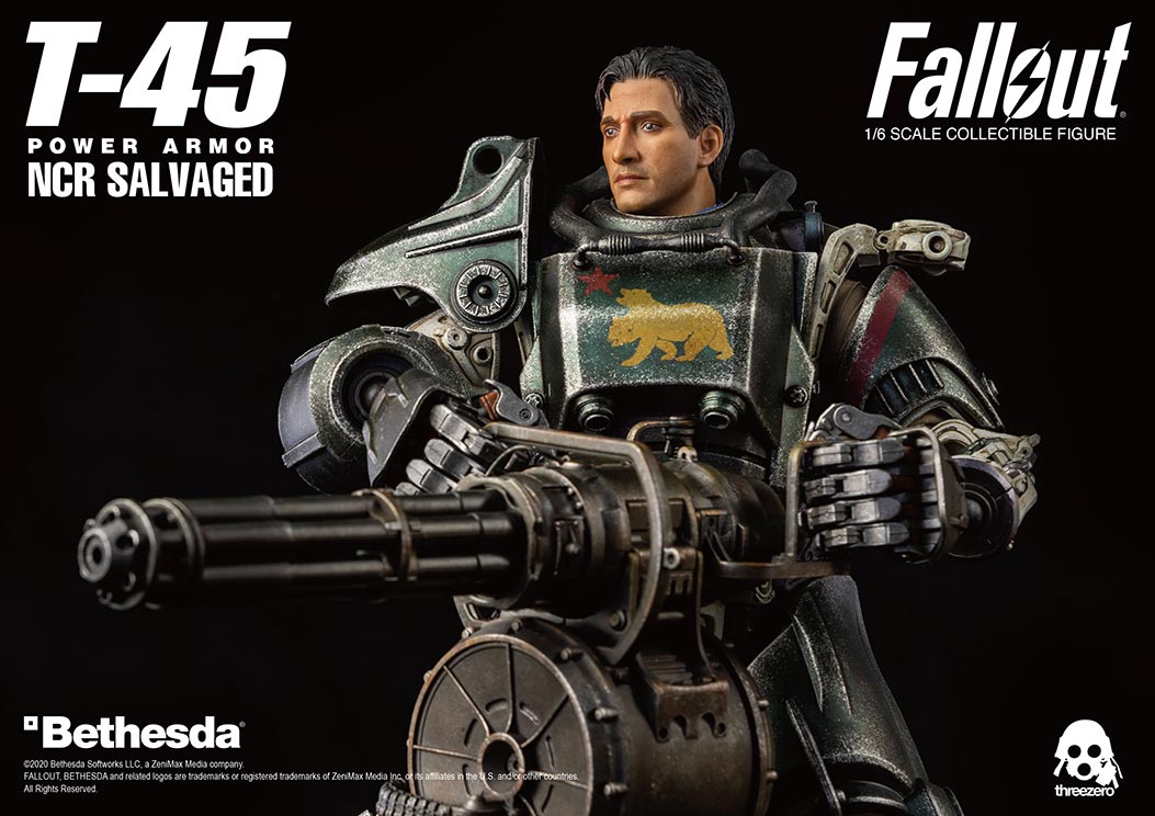 Fallout T-45 NCR Salvaged Power Armor image 2