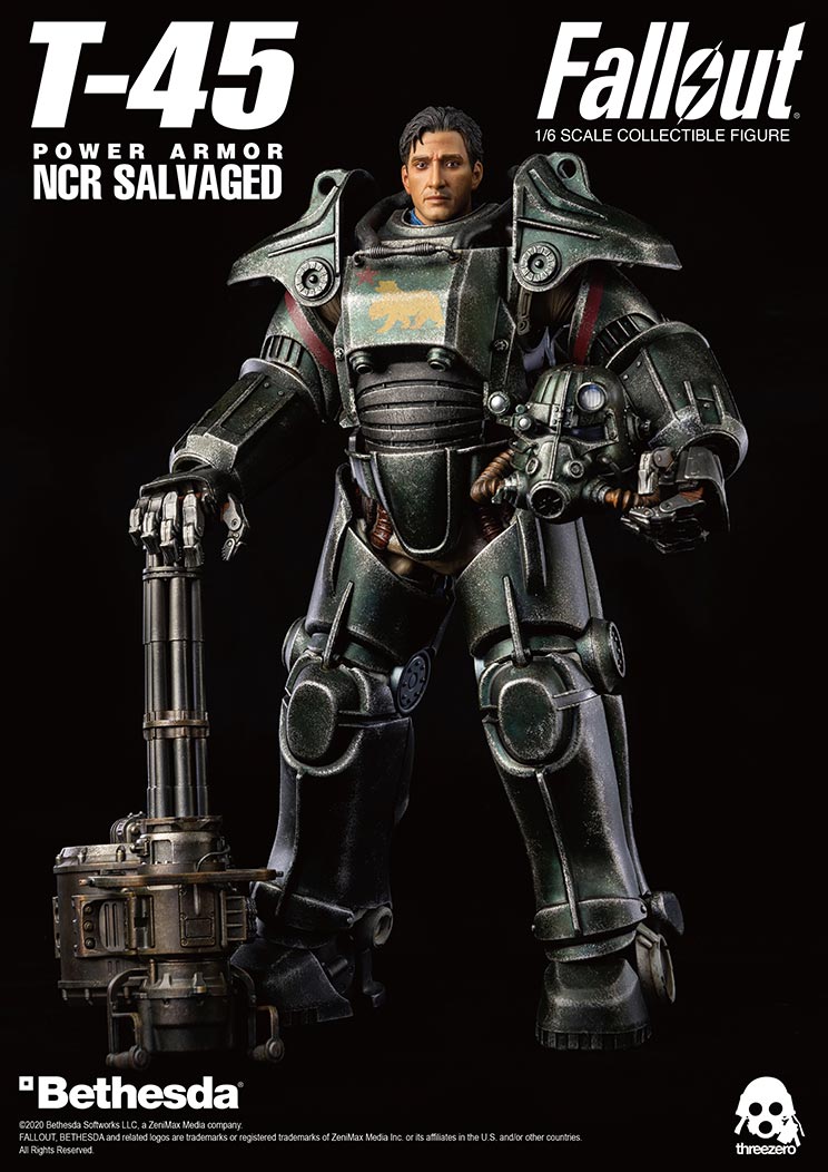 Fallout T-45 NCR Salvaged Power Armor image 3