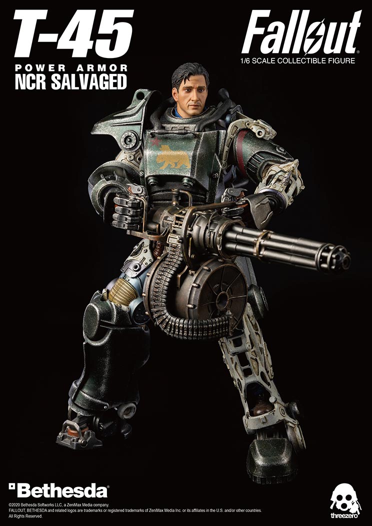 Fallout T-45 NCR Salvaged Power Armor image 4