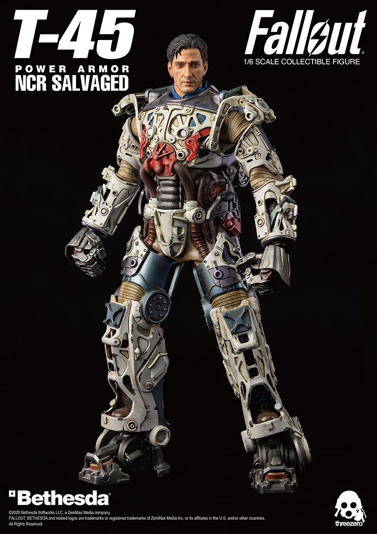 Fallout T-45 NCR Salvaged Power Armor image 5