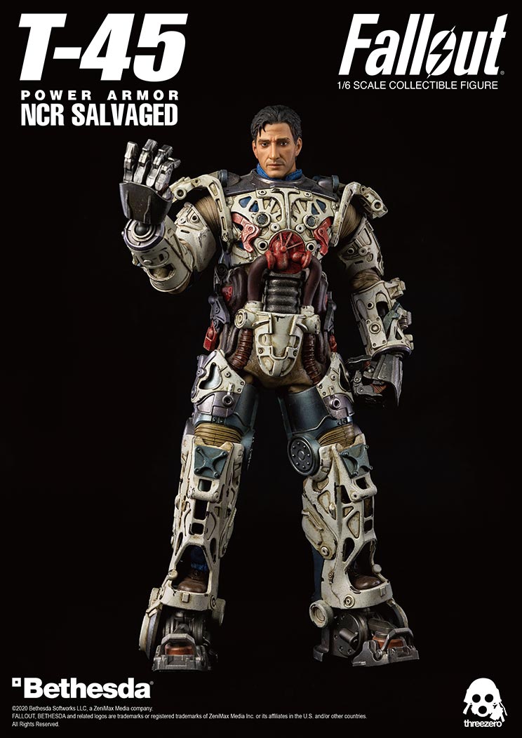 Fallout T-45 NCR Salvaged Power Armor image 6