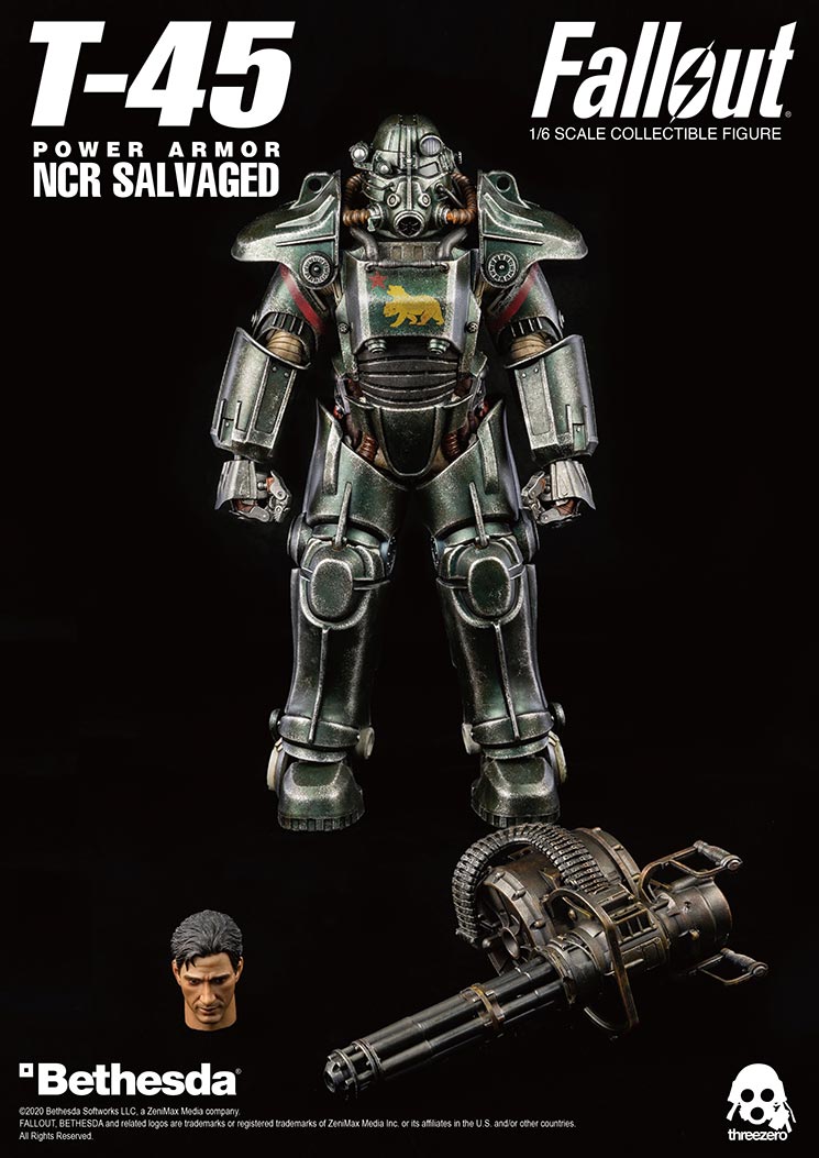 Fallout T-45 NCR Salvaged Power Armor image 7