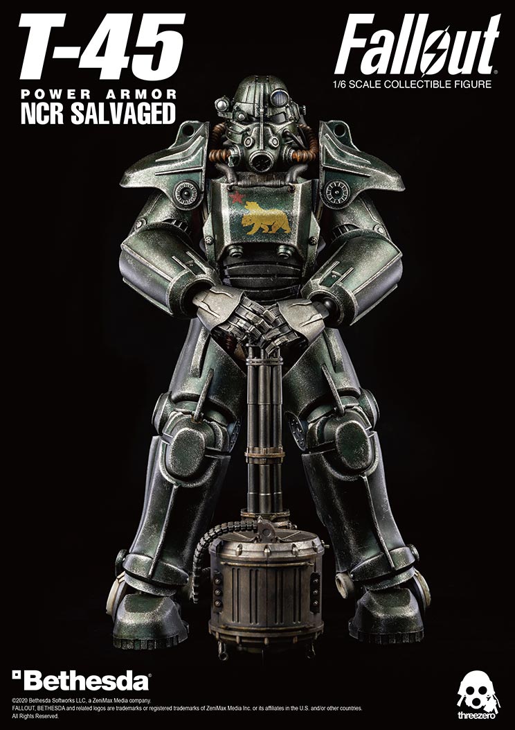 Fallout T-45 NCR Salvaged Power Armor image 8