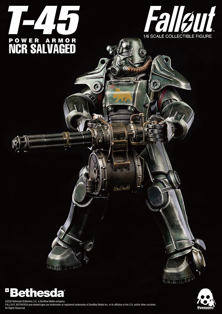 Fallout T-45 NCR Salvaged Power Armor image 9