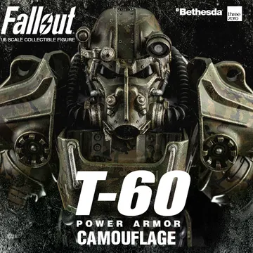 Fallout 1/6 T‐60 Camouflage Power Armor